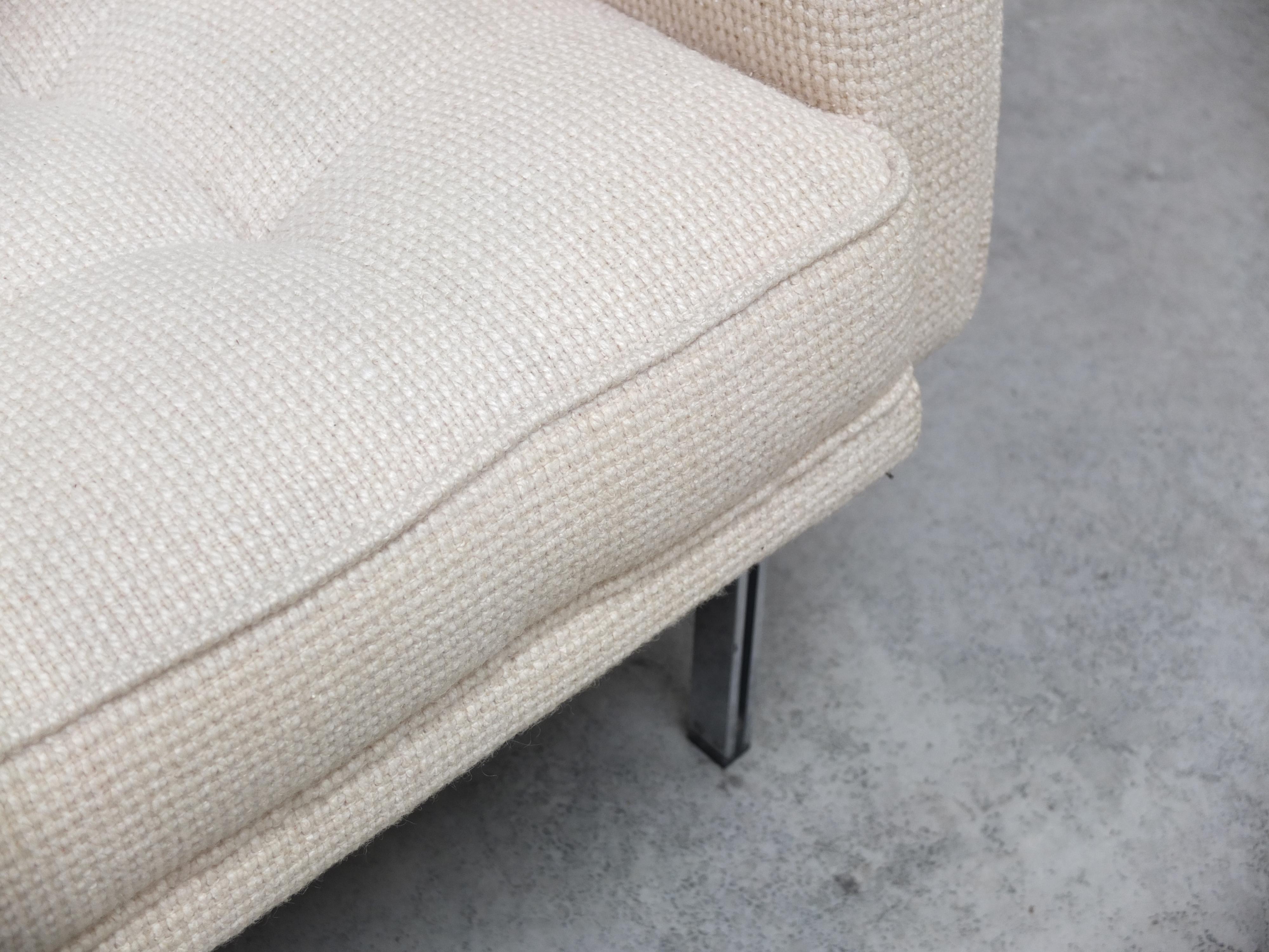 2-Sitzer-Sofa „Parallel Bar“ von Florence Knoll für Knoll International, 1954 im Angebot 2