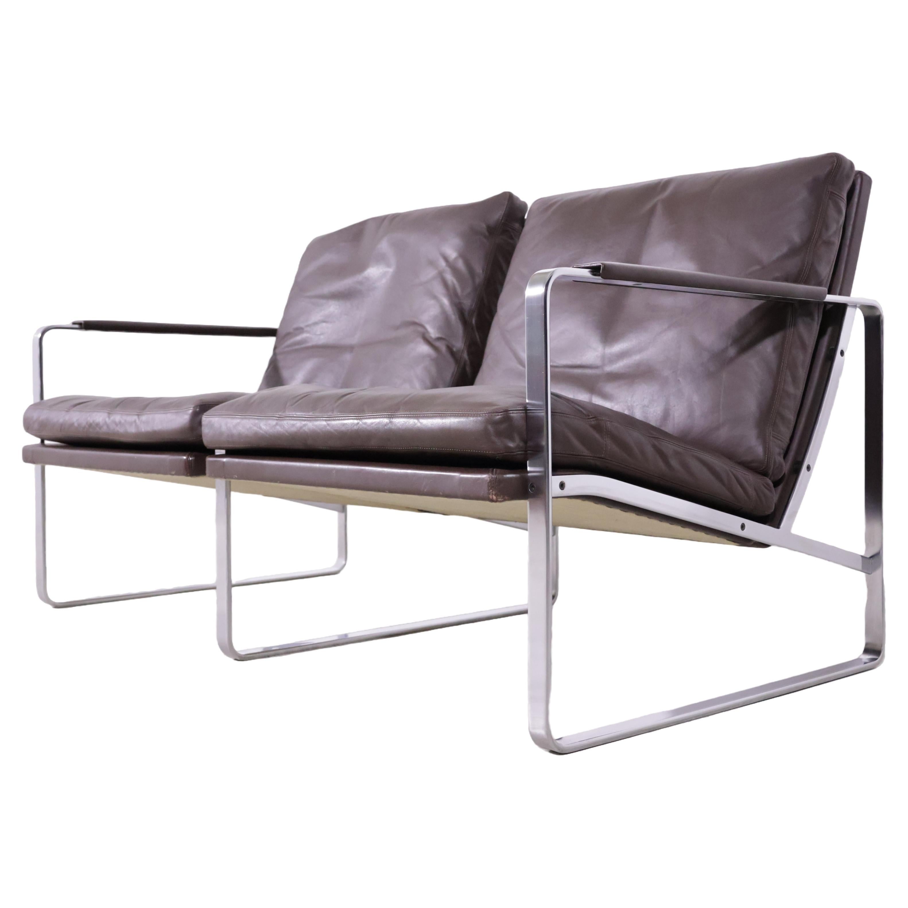2-seater sofa by Preben Fabricius & Jørgen Kastholm for Arnold Exclusiv For Sale