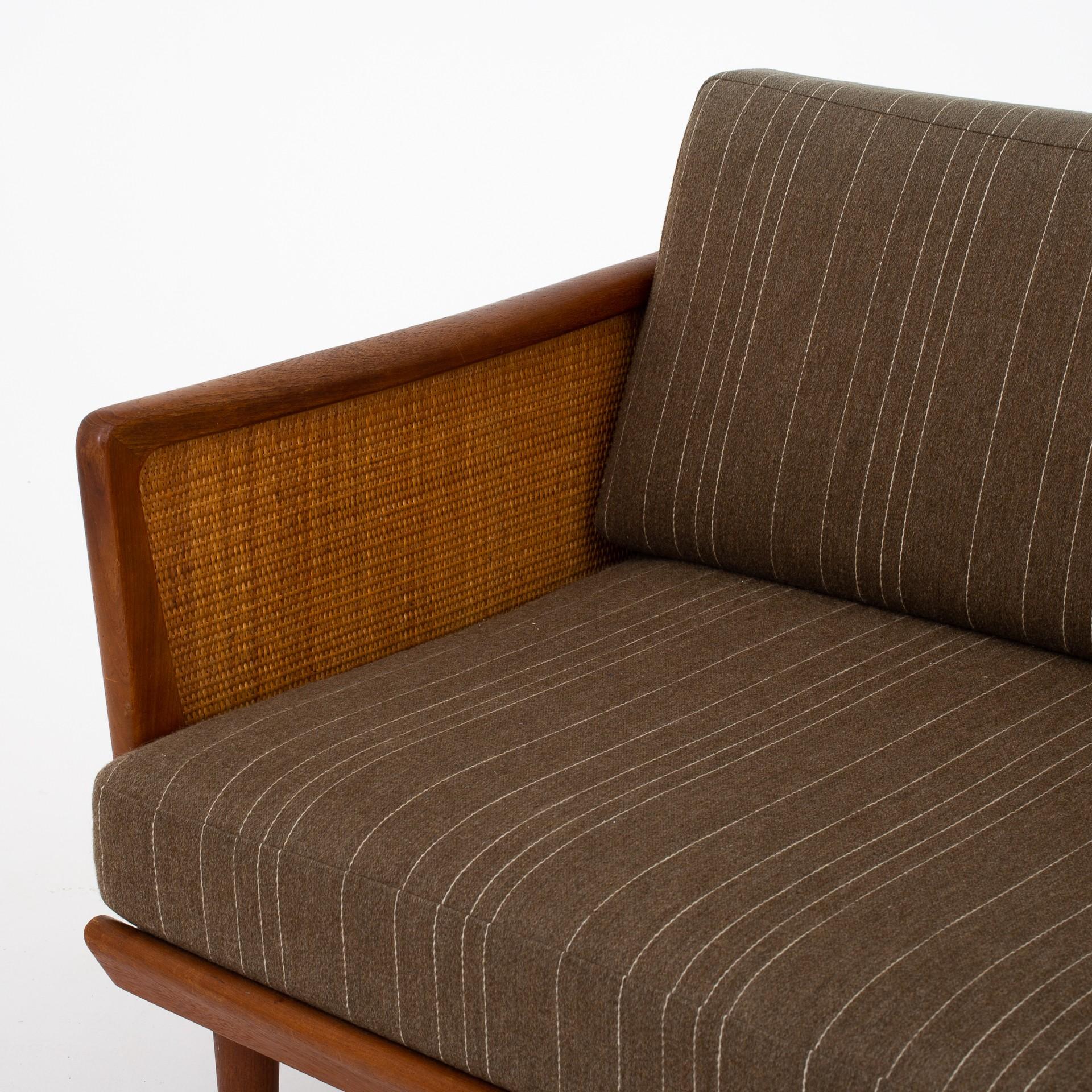 Danish 2-Seat Sofa in Teak by Peter Hvidt & Orla M. Mølgaard