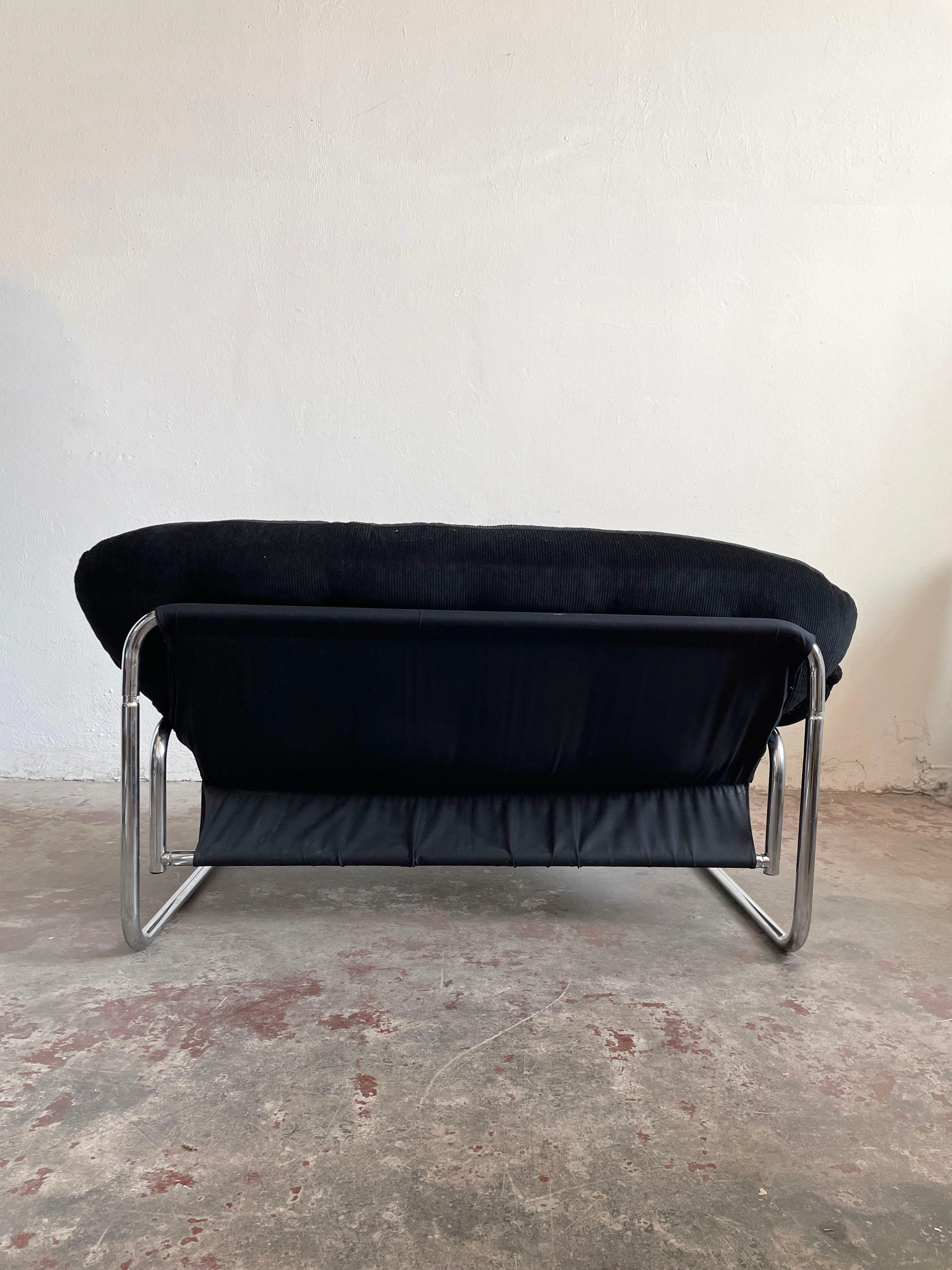 2-Seater Sofa, Lounge Chair, Swed Form, Sweden 1970s, by Johan Bertil Häggström 2