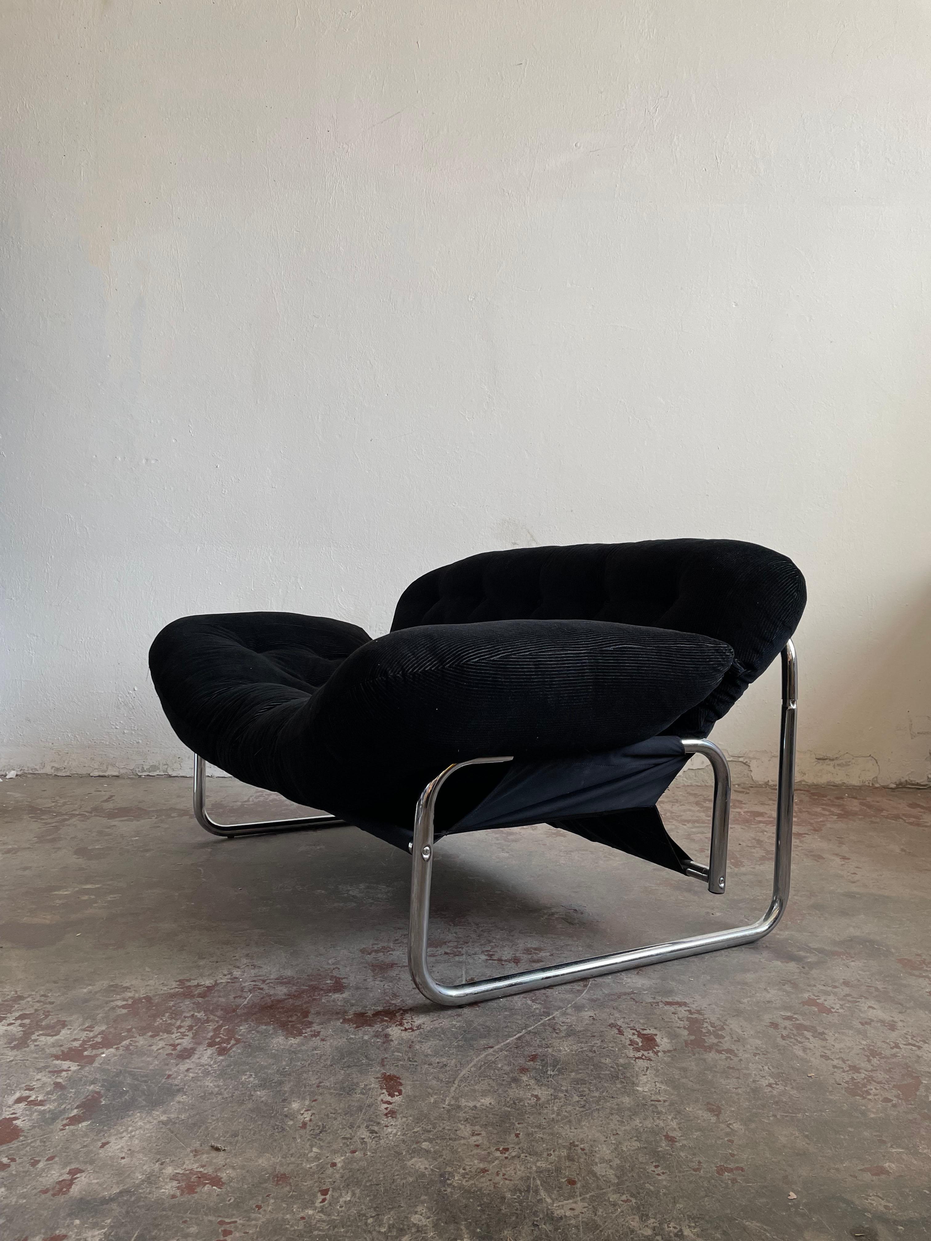 2-Seater Sofa, Lounge Chair, Swed Form, Sweden 1970s, by Johan Bertil Häggström 4