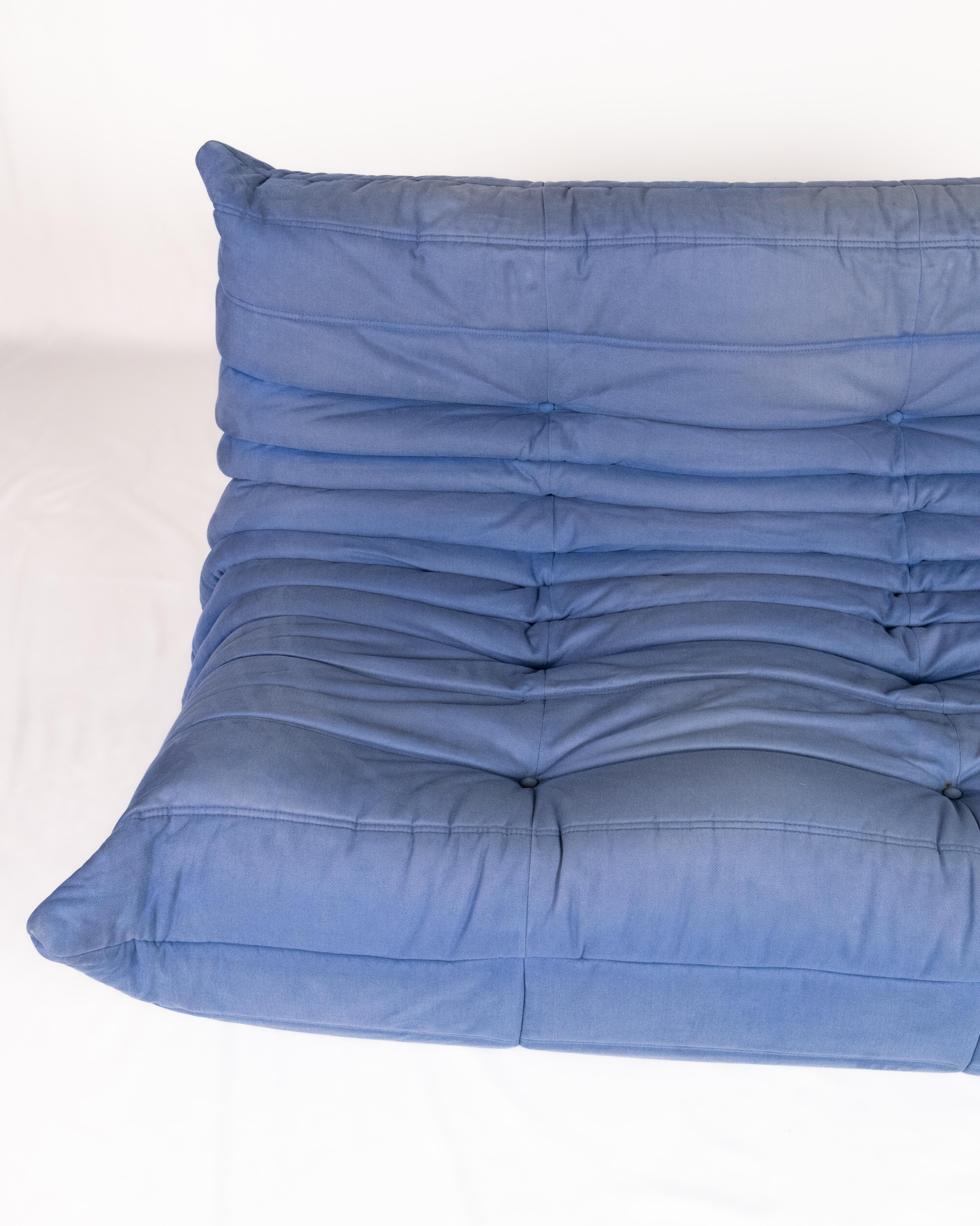 Sofá Togo de 2 plazas, de Michel Ducaroy para Ligne Roset, Francia Era espacial en venta