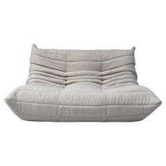 2 Seater white Togo by Michel Ducaroy for Ligne Roset