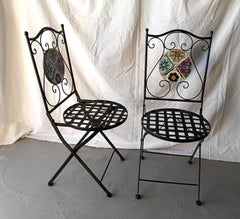 2 chaises de jardin