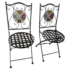 2 chaises de jardin