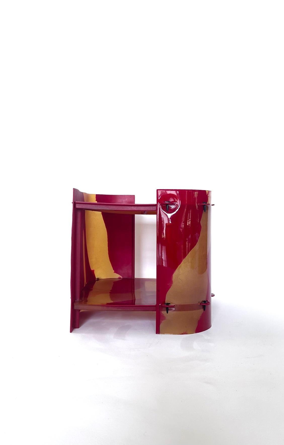 2 tables d'appoint Nobody's Perfect  par Gaetano Pesce, Zerodisegno, années 2000 en vente 3