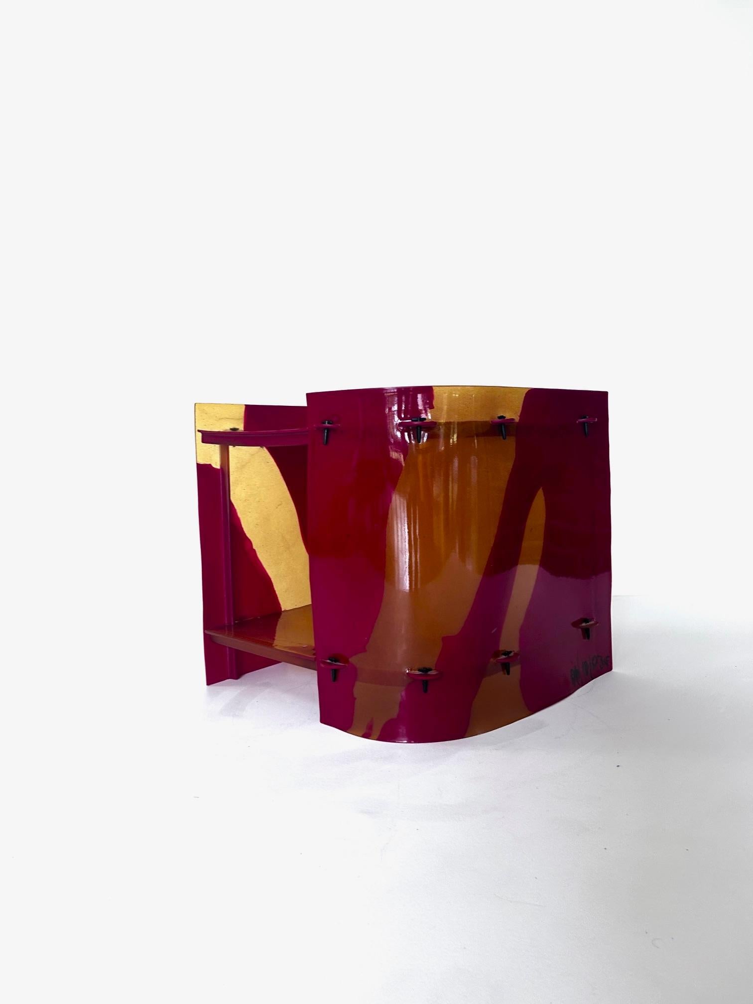 2 side tables Nobody's Perfect  by Gaetano Pesce, Zerodisegno, 2000s For Sale 10