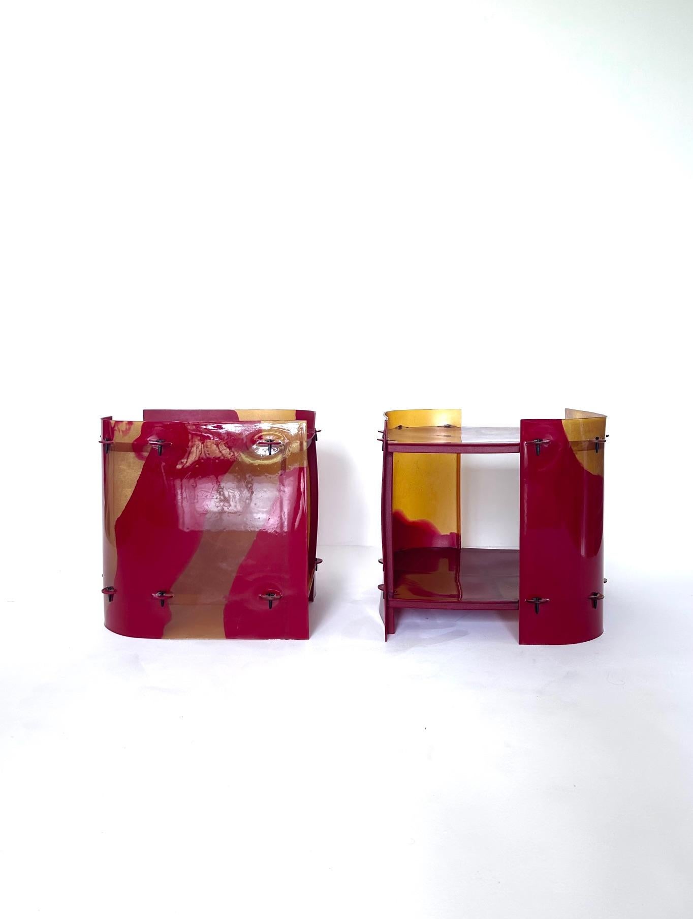 2 tables d'appoint Nobody's Perfect  par Gaetano Pesce, Zerodisegno, années 2000 en vente 1