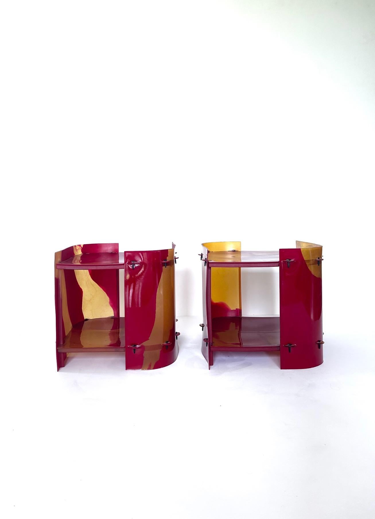 2 tables d'appoint Nobody's Perfect  par Gaetano Pesce, Zerodisegno, années 2000 en vente 2