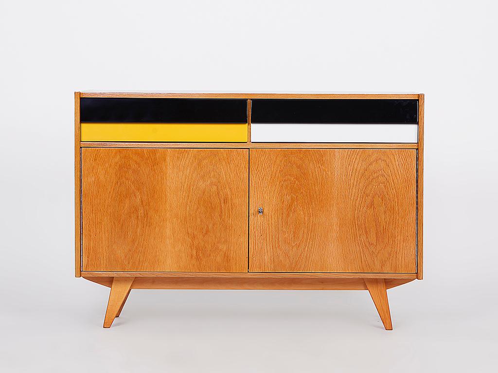  2 Sideboards by Jiri Jiroutek Mid Century 1960s In Excellent Condition For Sale In Wien, AT