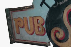 Two Sided Pub Sign