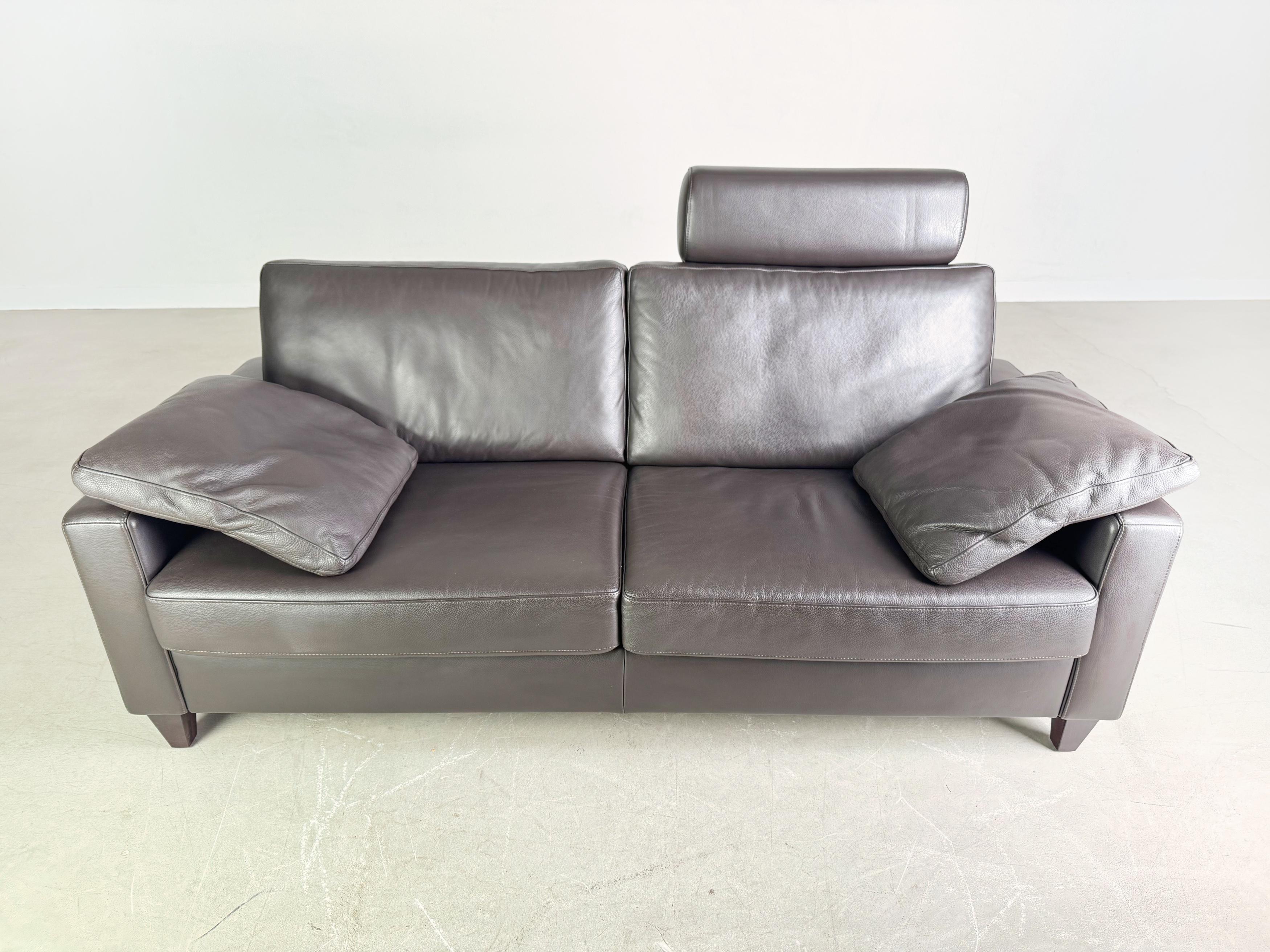 Wir bieten eine wunderschönes 2-Sitzer Sofa (Modell Concept Plus) in der Farbe 