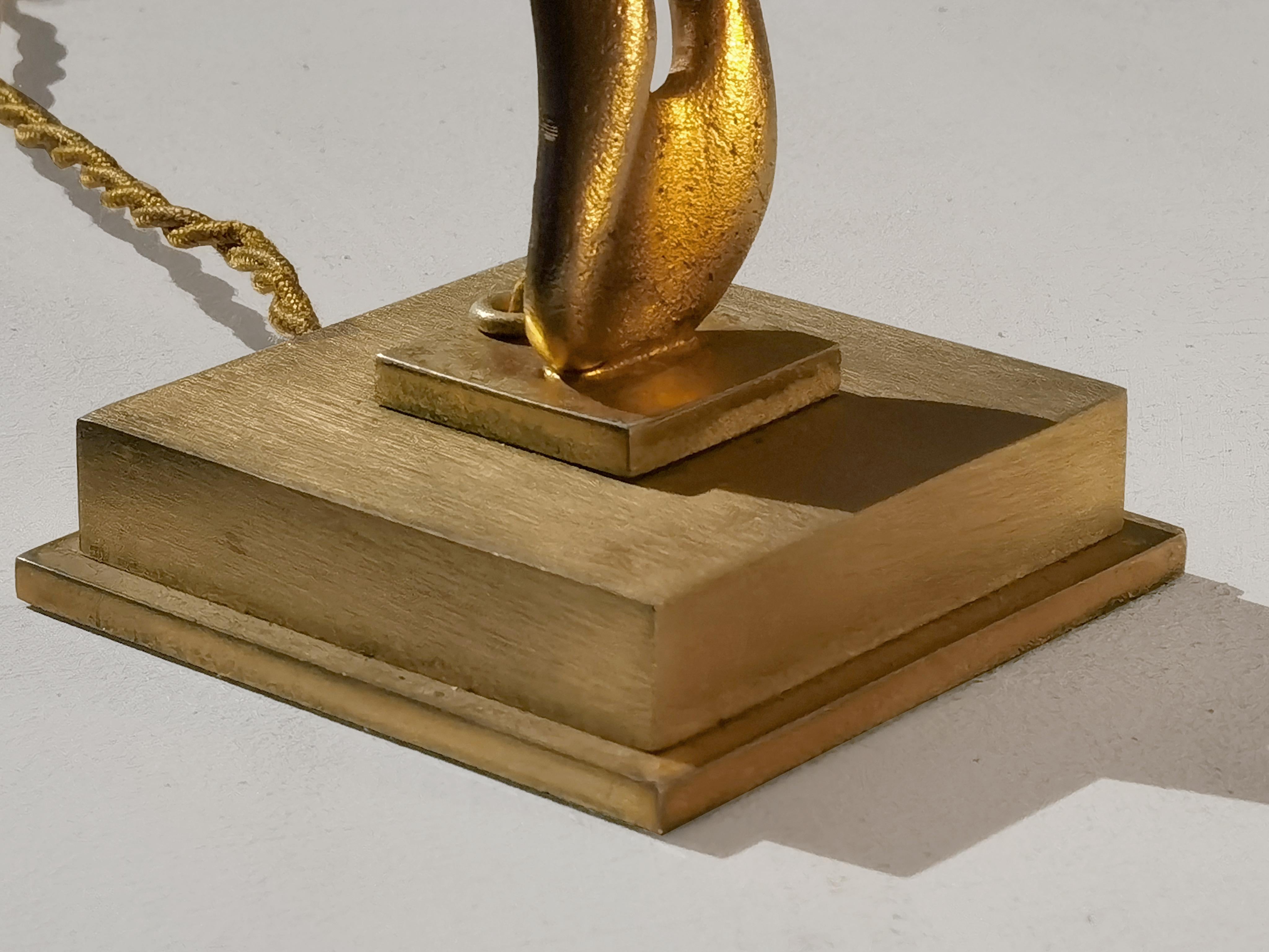 2 Sensuales LÁMPARAS DE MESA DE ESCULTURA SHABBY CHIC DE FORMA LIBRE, Francia 1970 Francés en venta