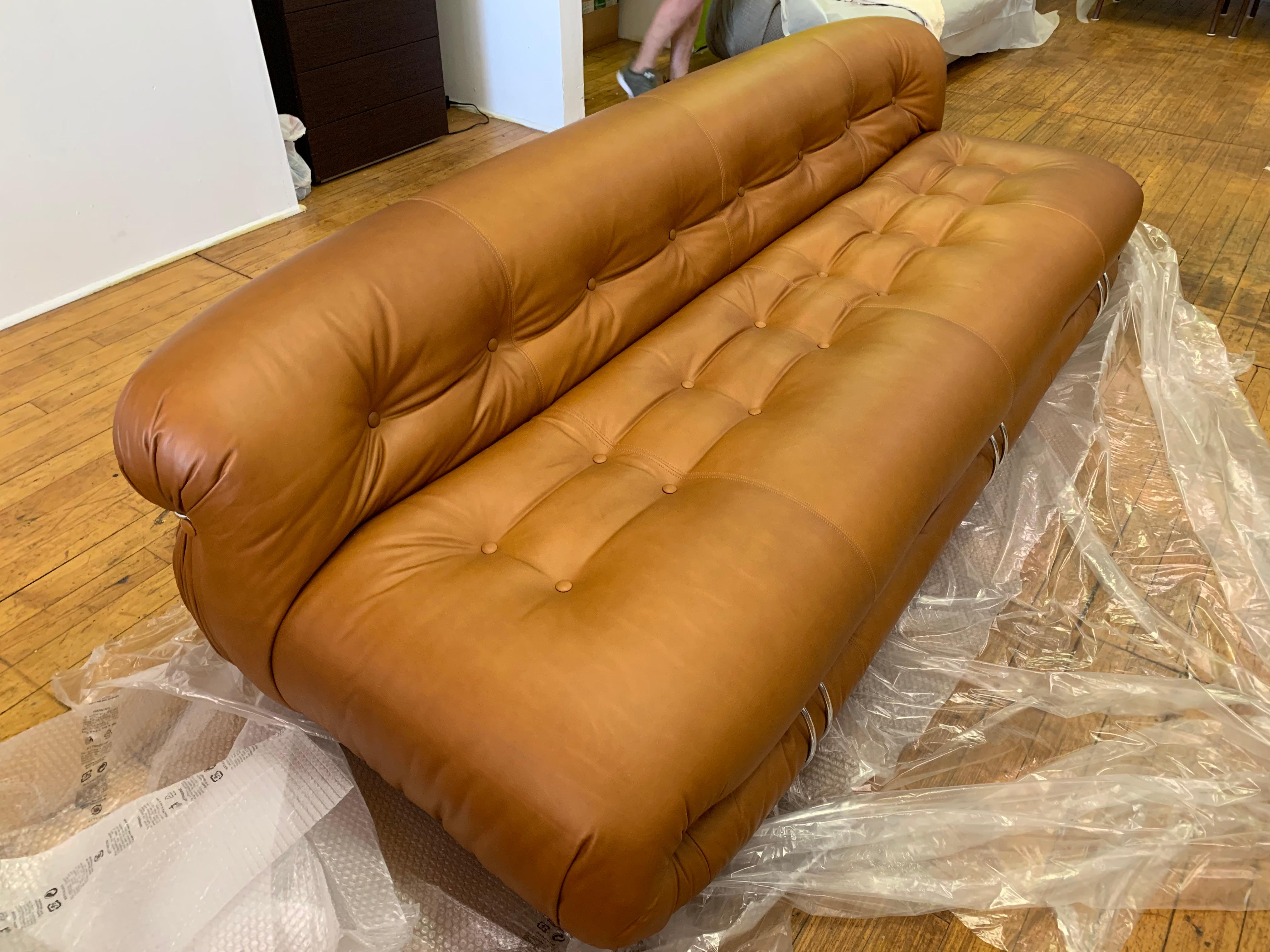 Mid-Century Modern 2 soriana sofas special order for customer 