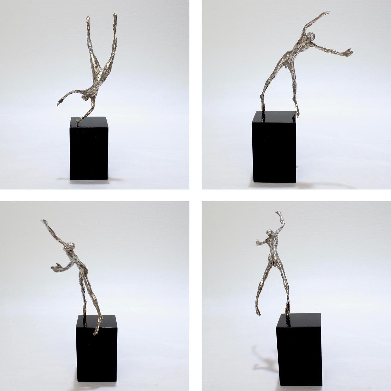 2 Stanley Bleifeld 800 Silver Sculptures Depicting Adam & Eve's Fall from Grace 2