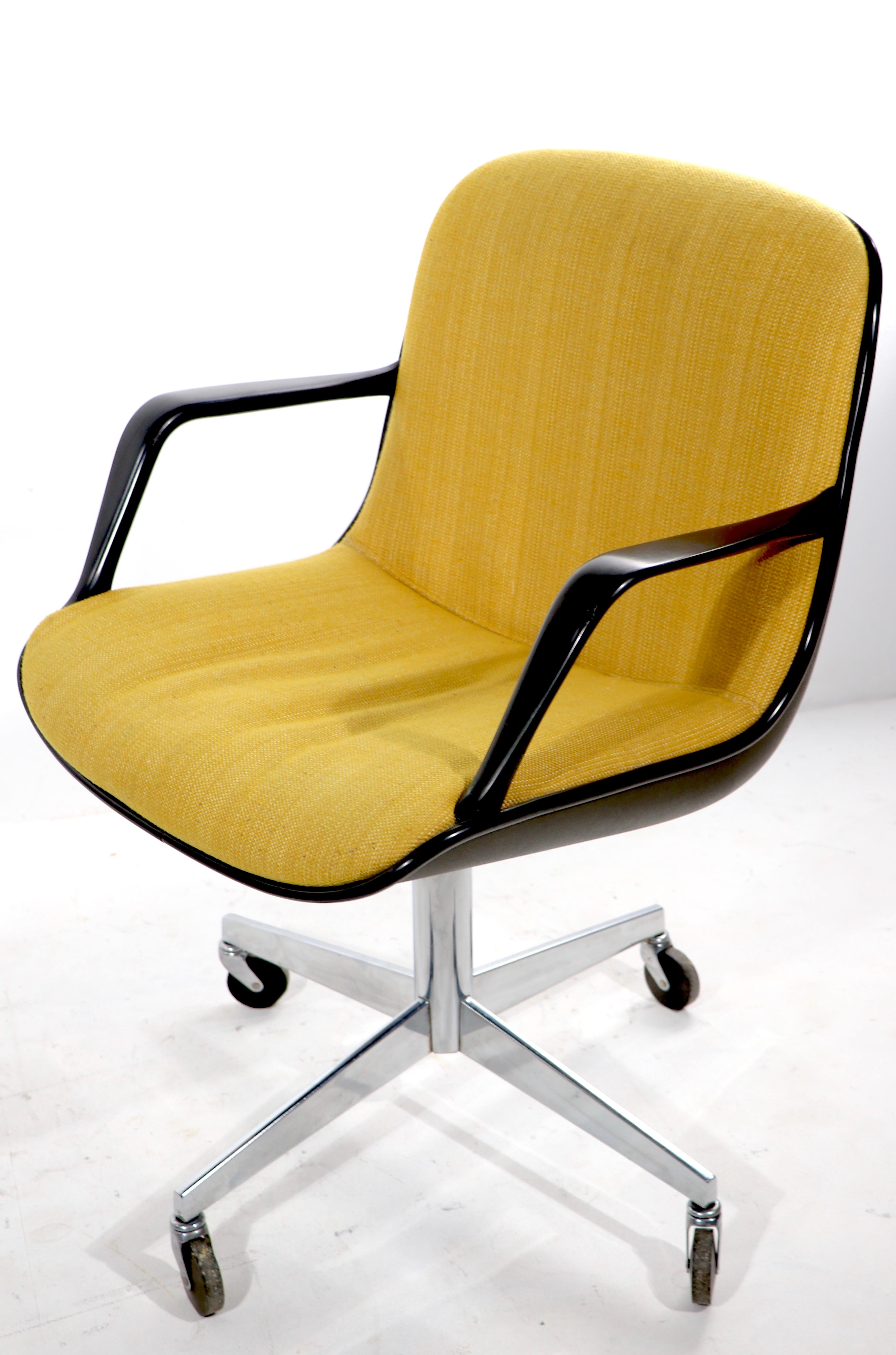 American 1 Steelcase  Swivel Arm Desk Office Chair after Pollock for Knoll