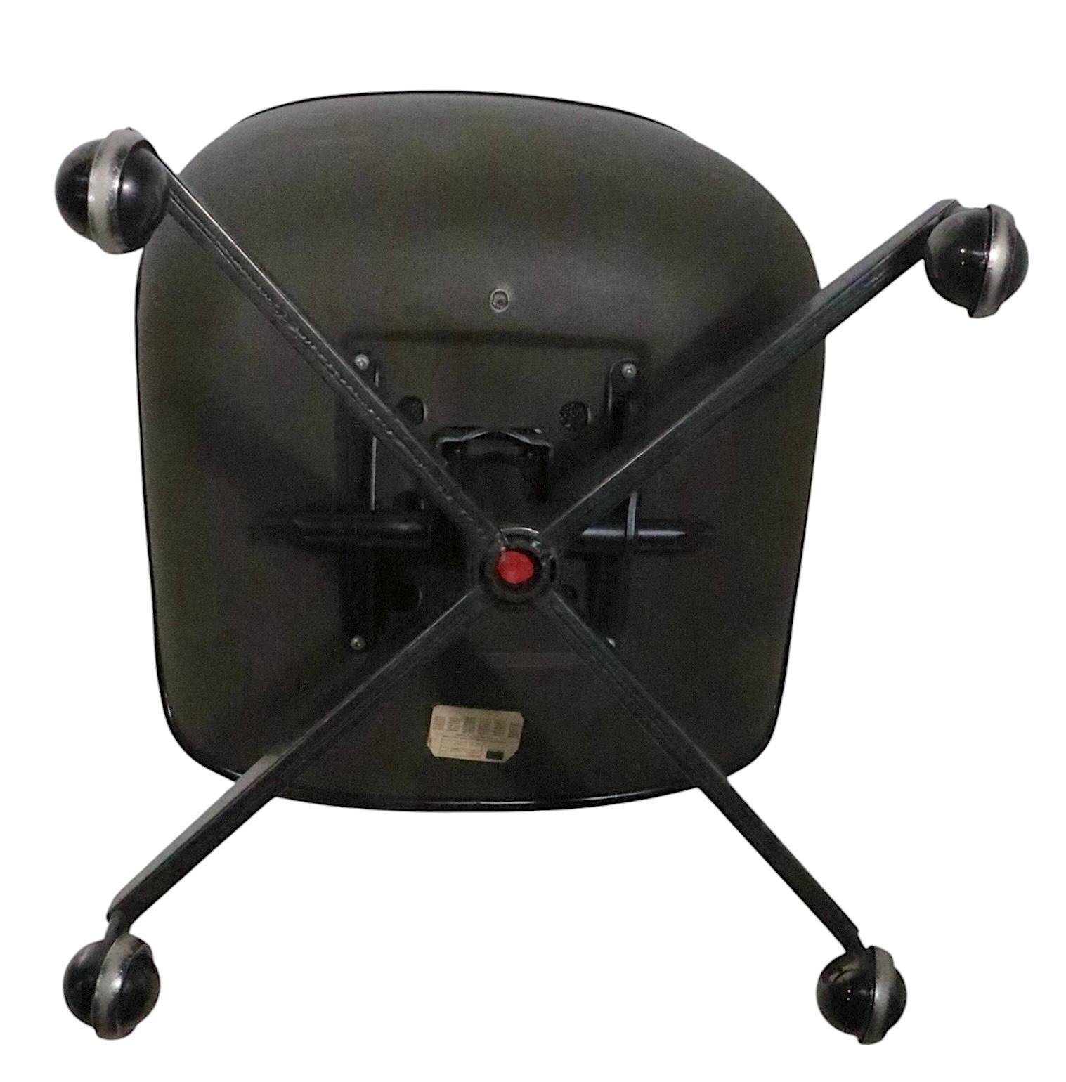 2 Steelcase Swivel Tilt Office Chairs Model 451 8