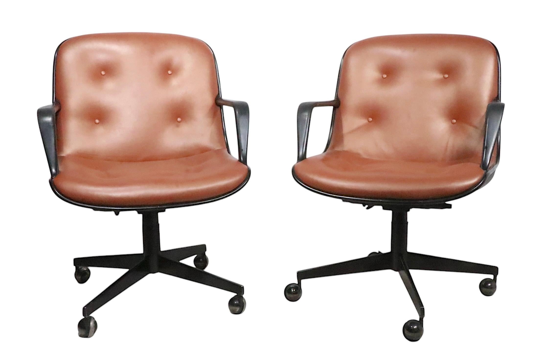 American 2 Steelcase Swivel Tilt Office Chairs Model 451