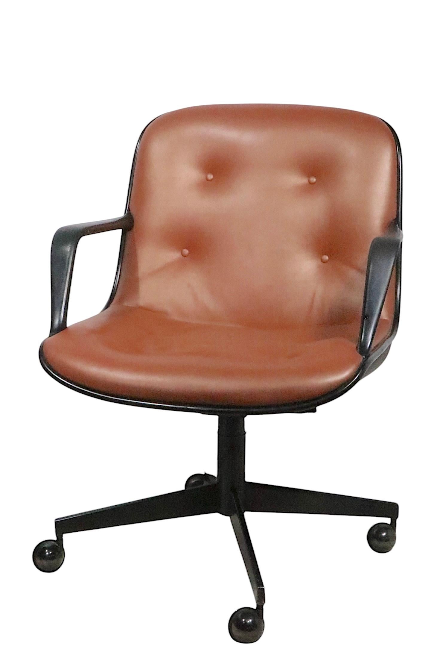 Late 20th Century 2 Steelcase Swivel Tilt Office Chairs Model 451