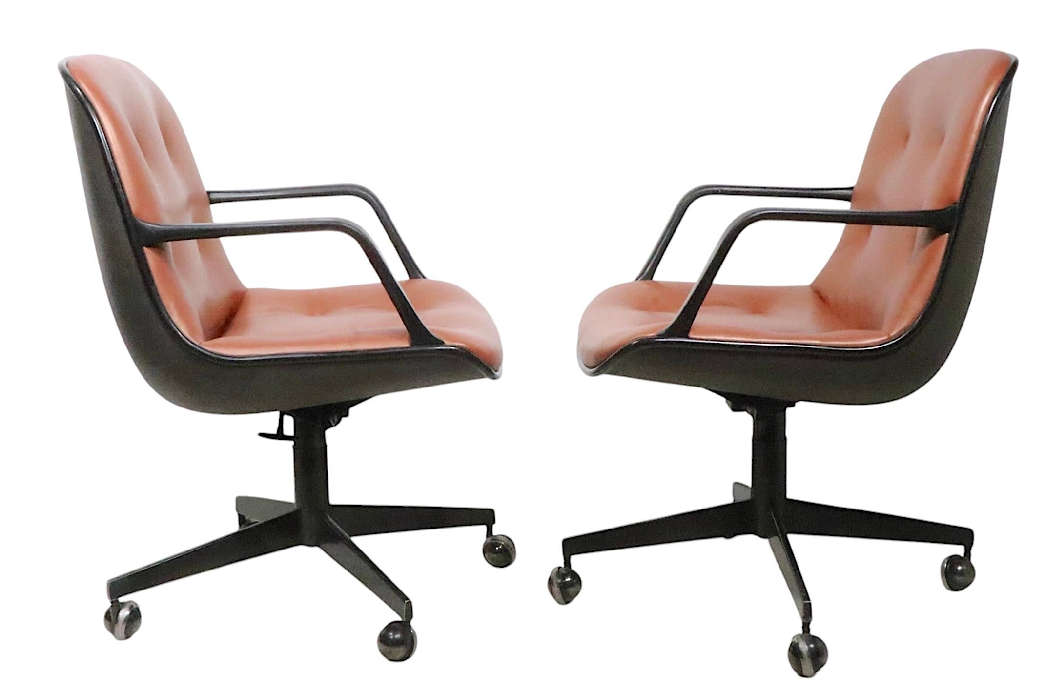 Metal 2 Steelcase Swivel Tilt Office Chairs Model 451