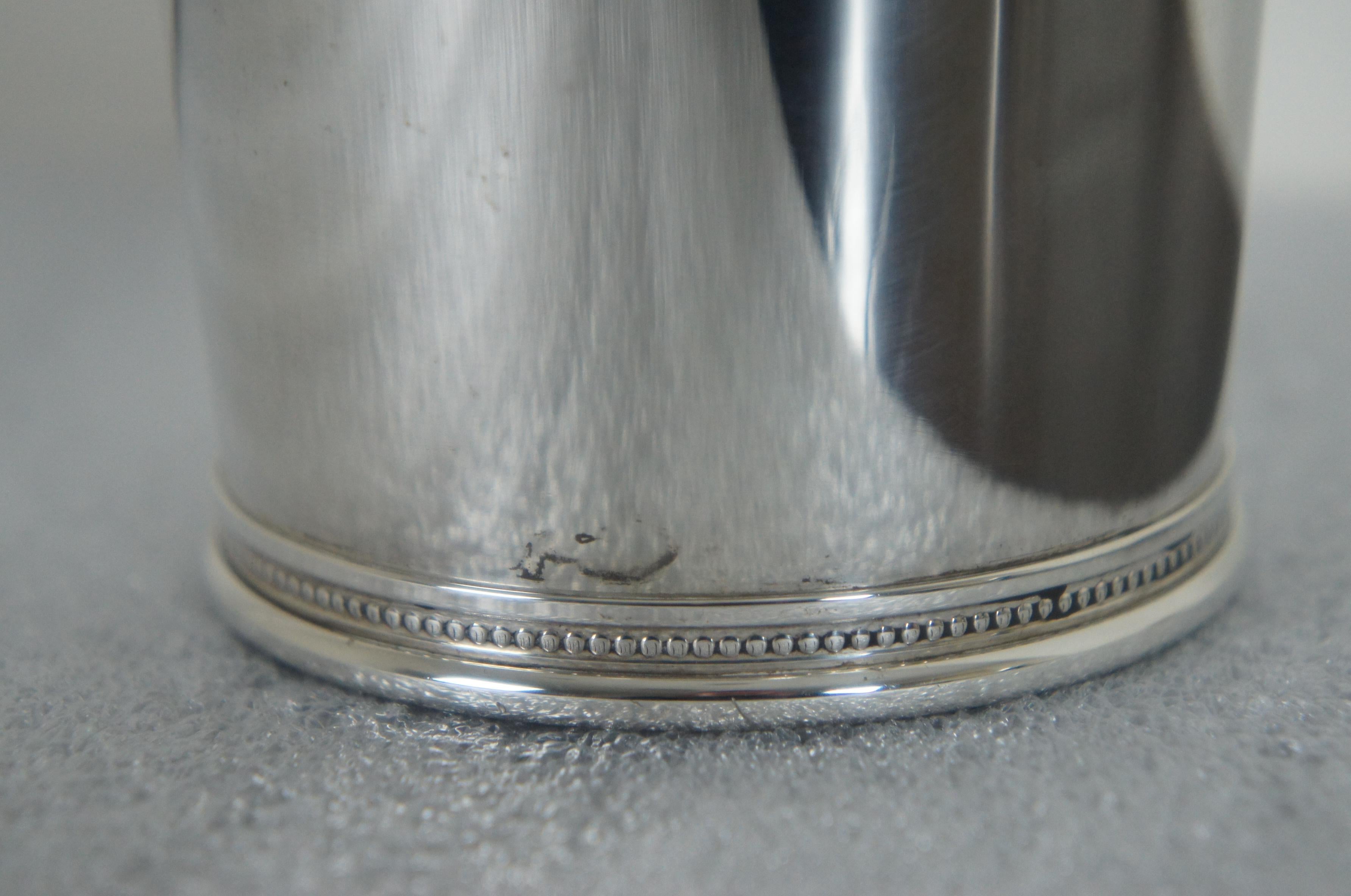 2 Sterling Silver Reed & Barton Gerald Ford Presidential Mint Julep Cup GRF x253 6