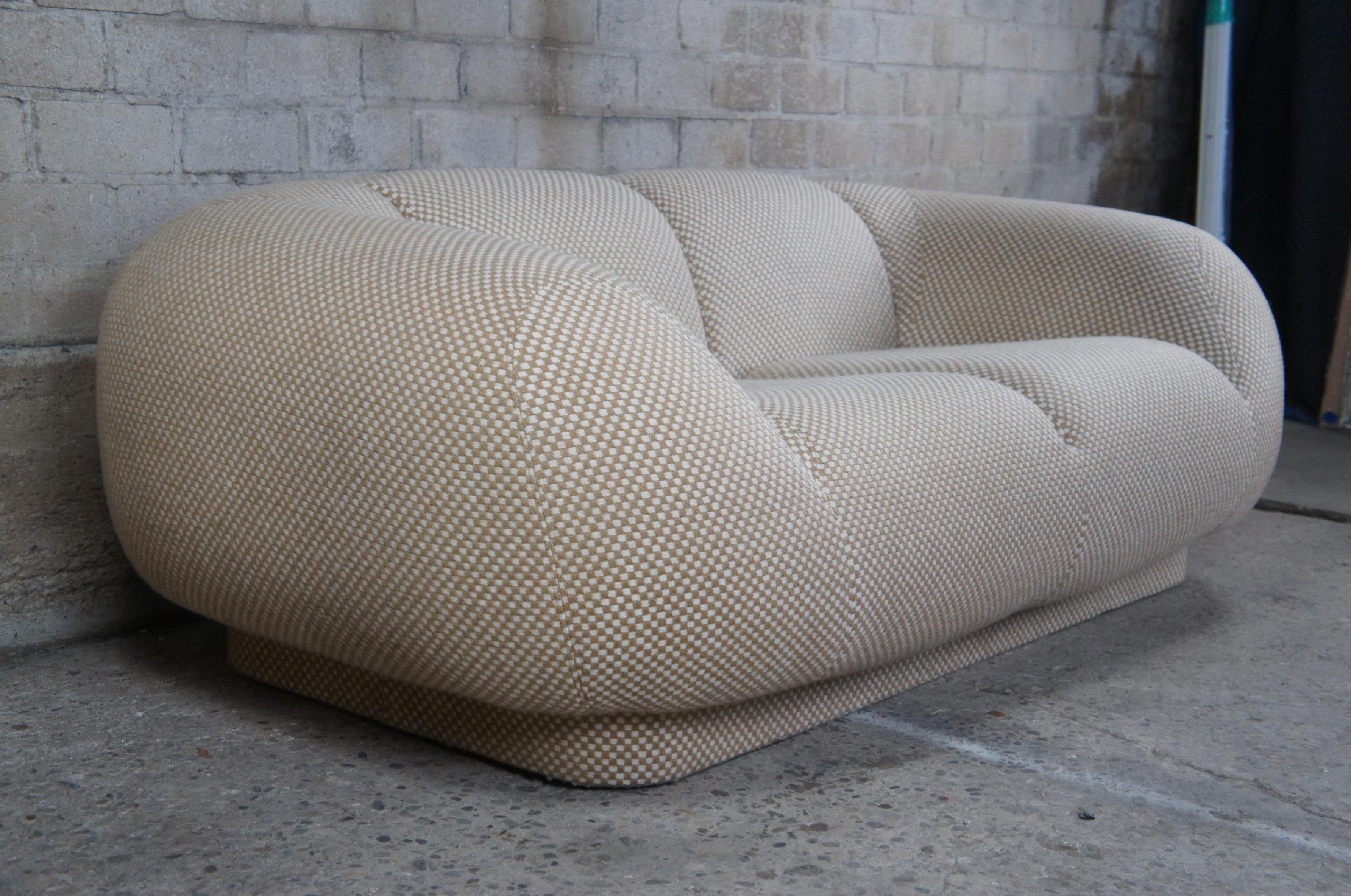 Late 20th Century 2 Steve Chase Sculptural Mid-Century Modern Wool 