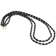 Goshwara Black Onyx Beads Necklace