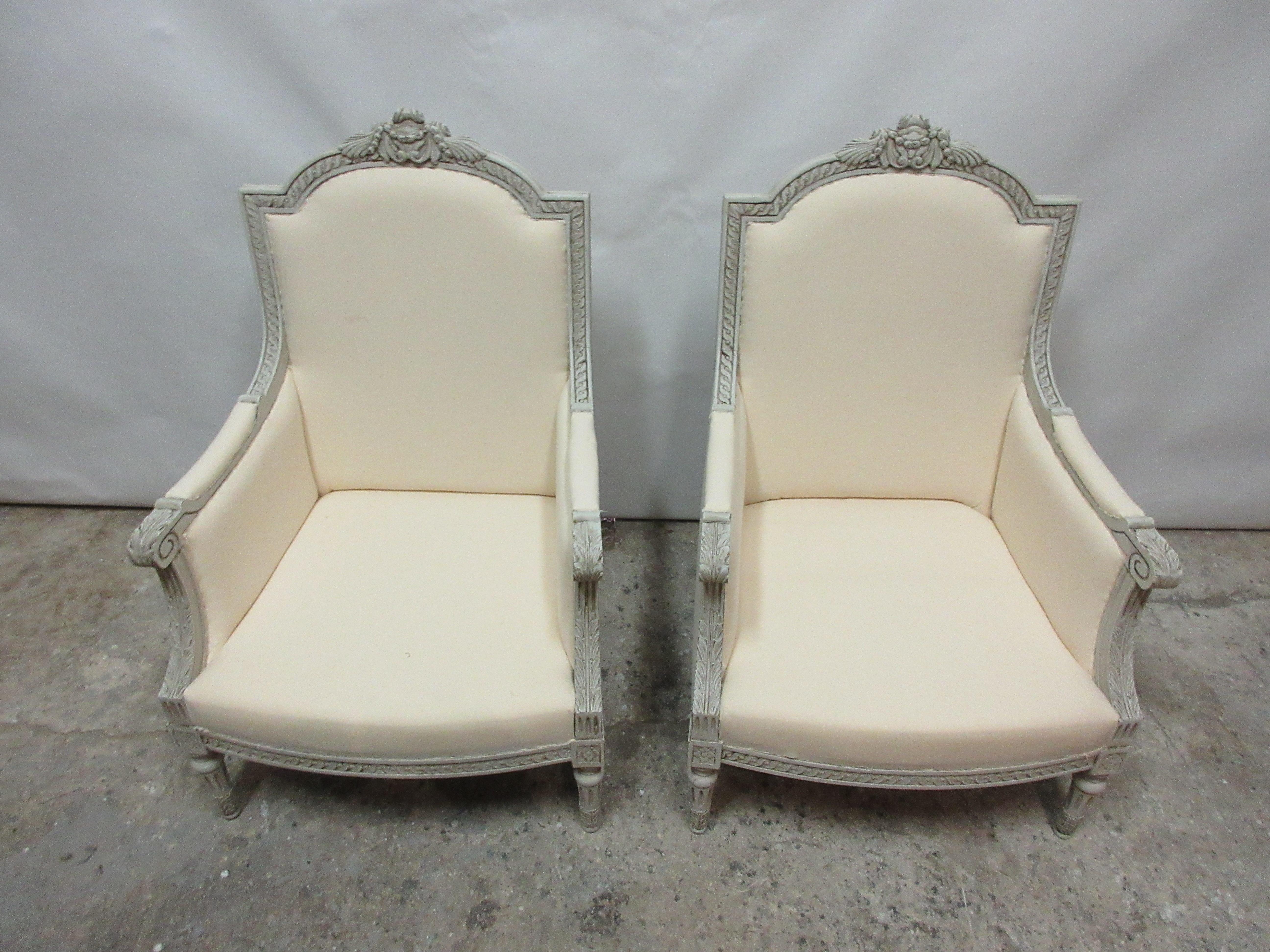 2 Swedish Gustavian Bergers In Good Condition In Hollywood, FL