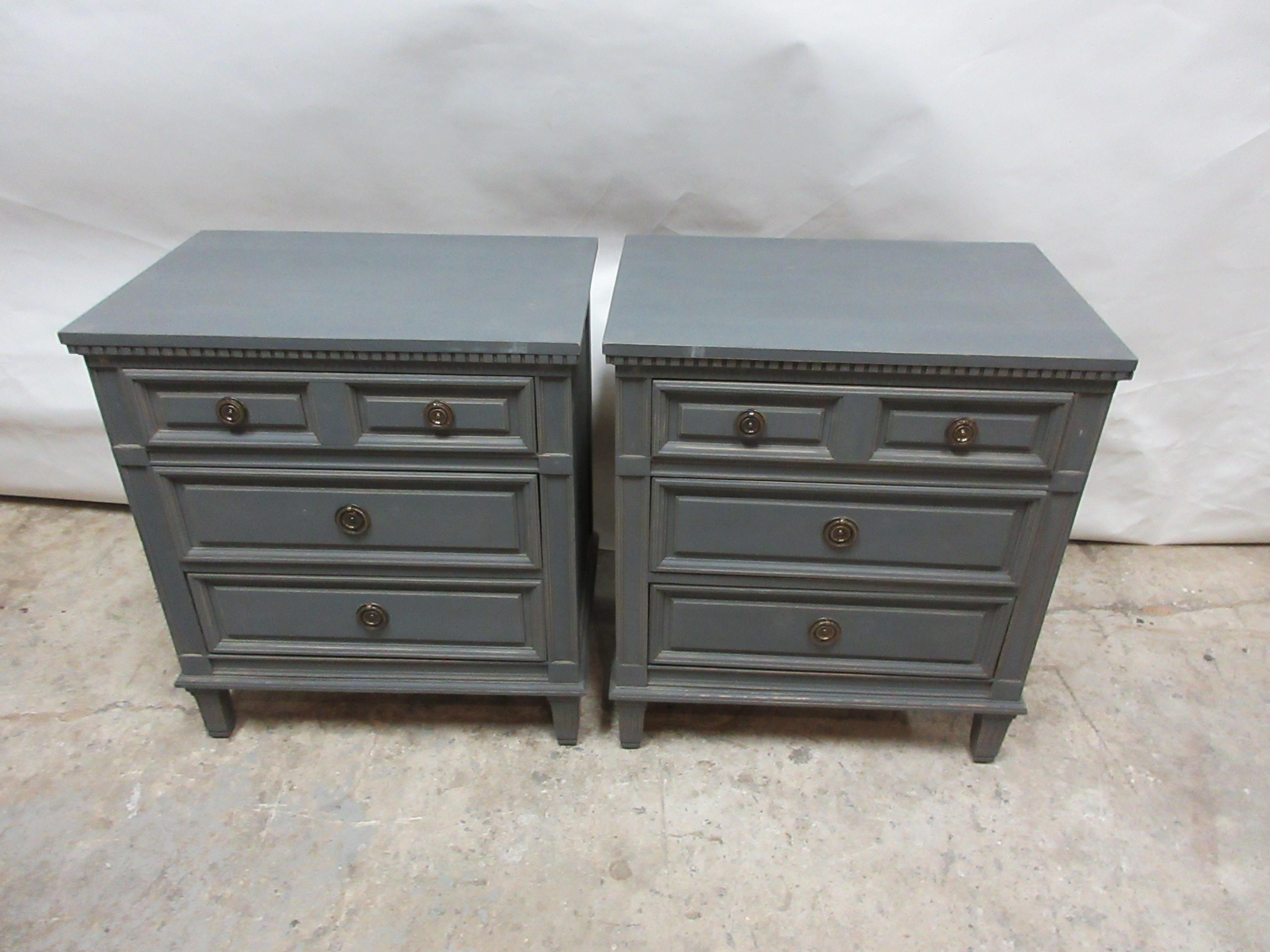 Early 20th Century 2 Swedish Gustavian Chest of Drawers