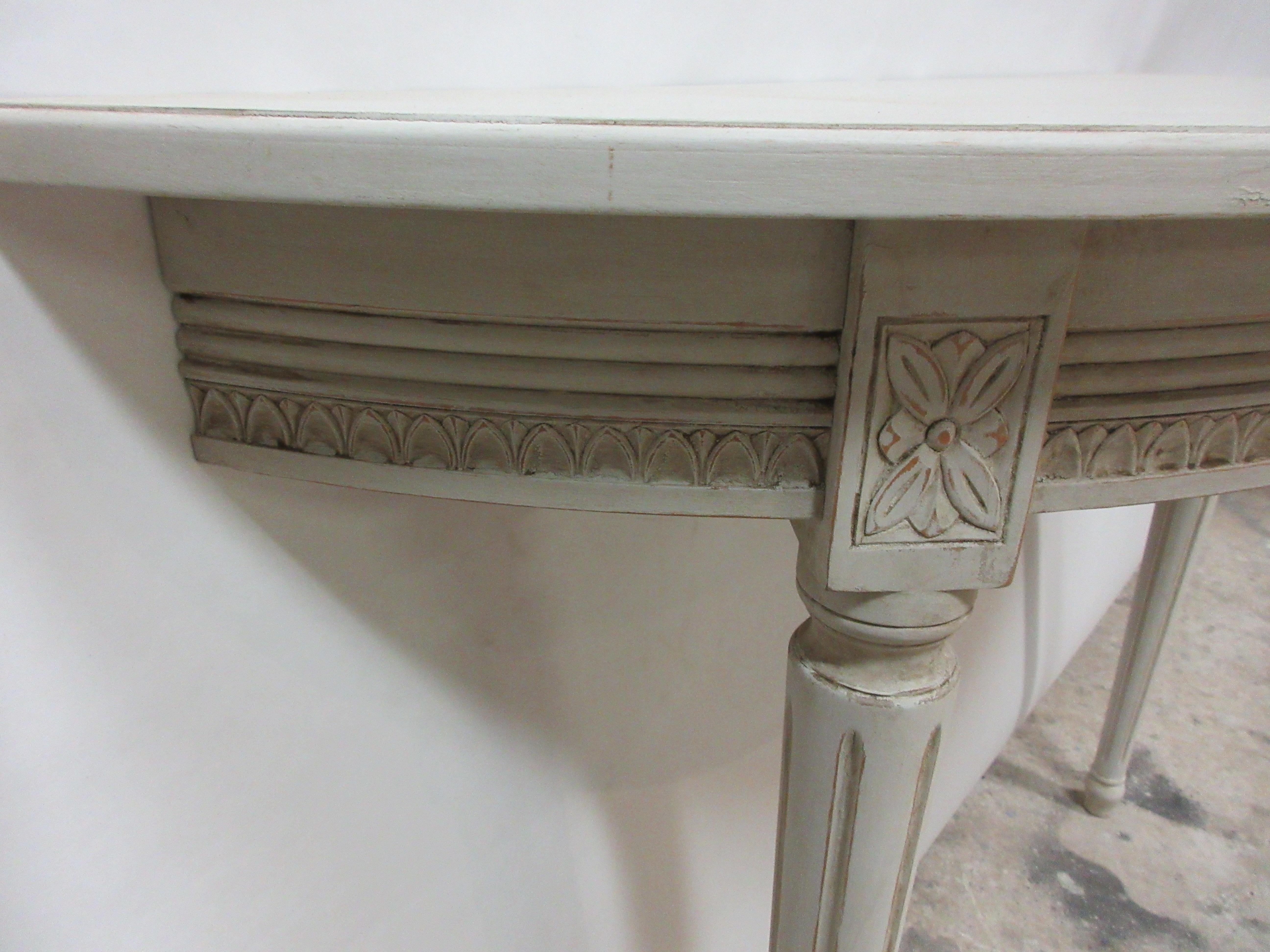 Mid-20th Century 2 Swedish Gustavian Console Tables