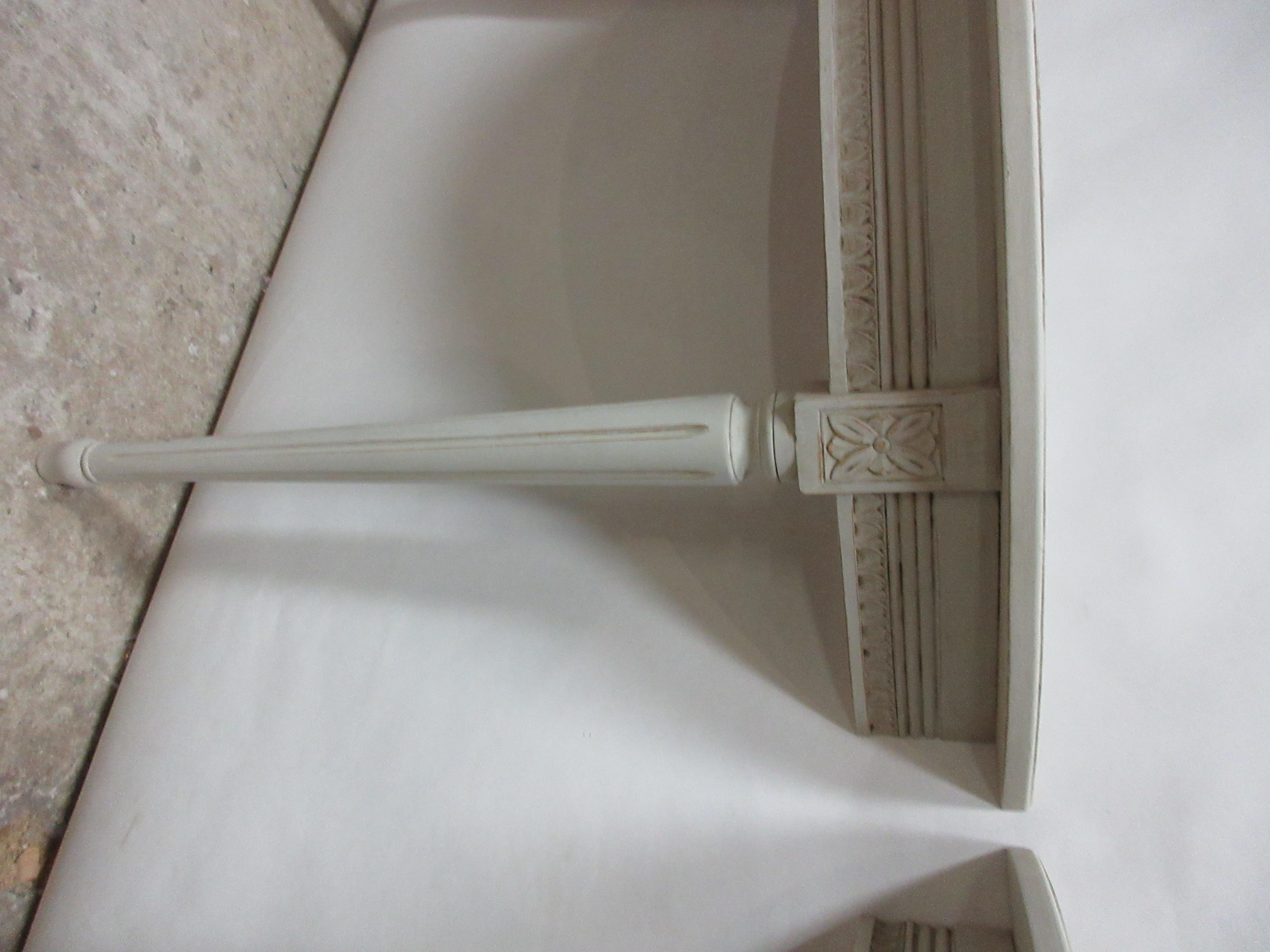 Wood 2 Swedish Gustavian Console Tables