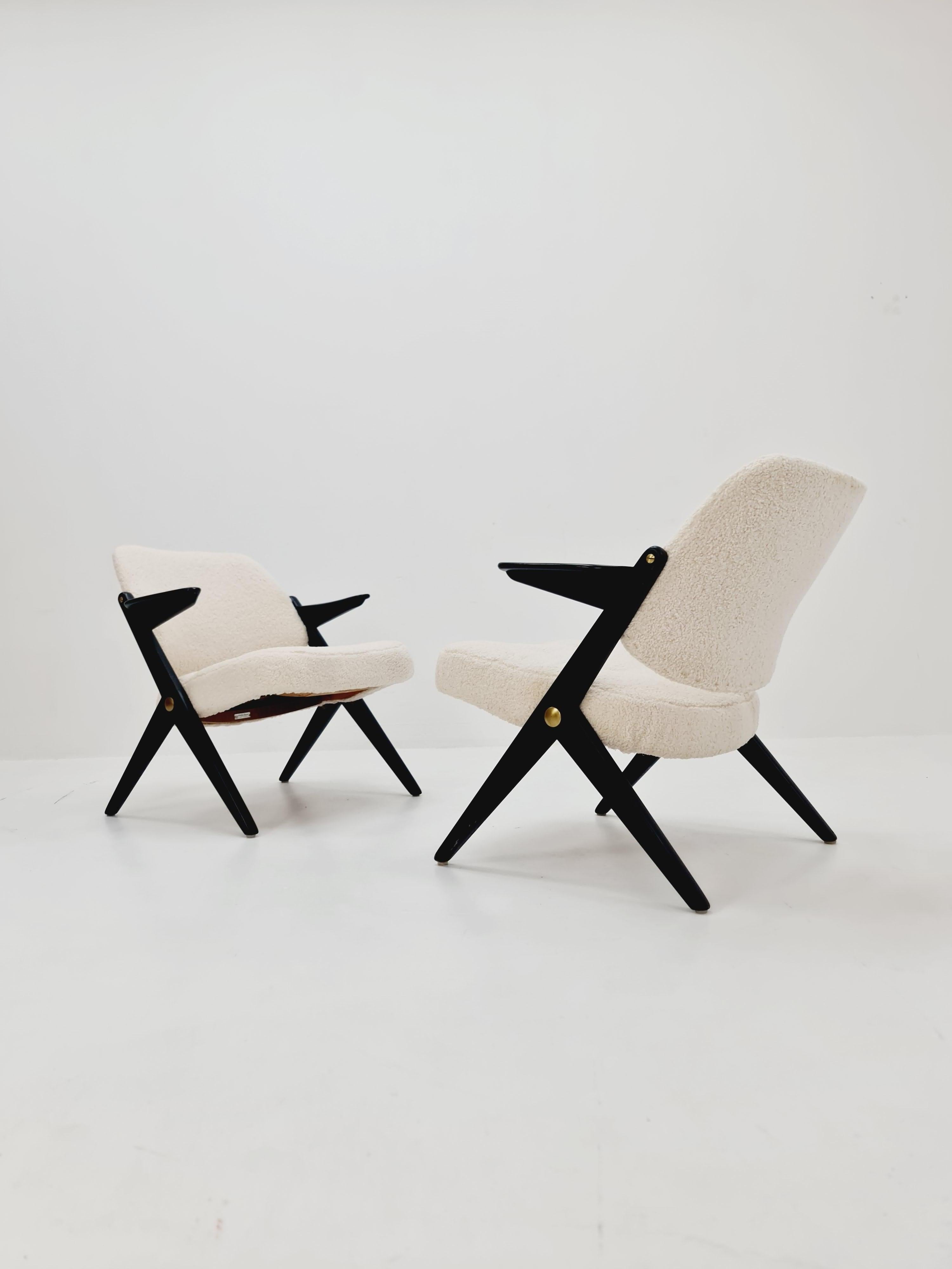 2 fauteuils suédois Triva par Bengt Ruda pour Nordiska Kompaniet, années 1960 en vente 3