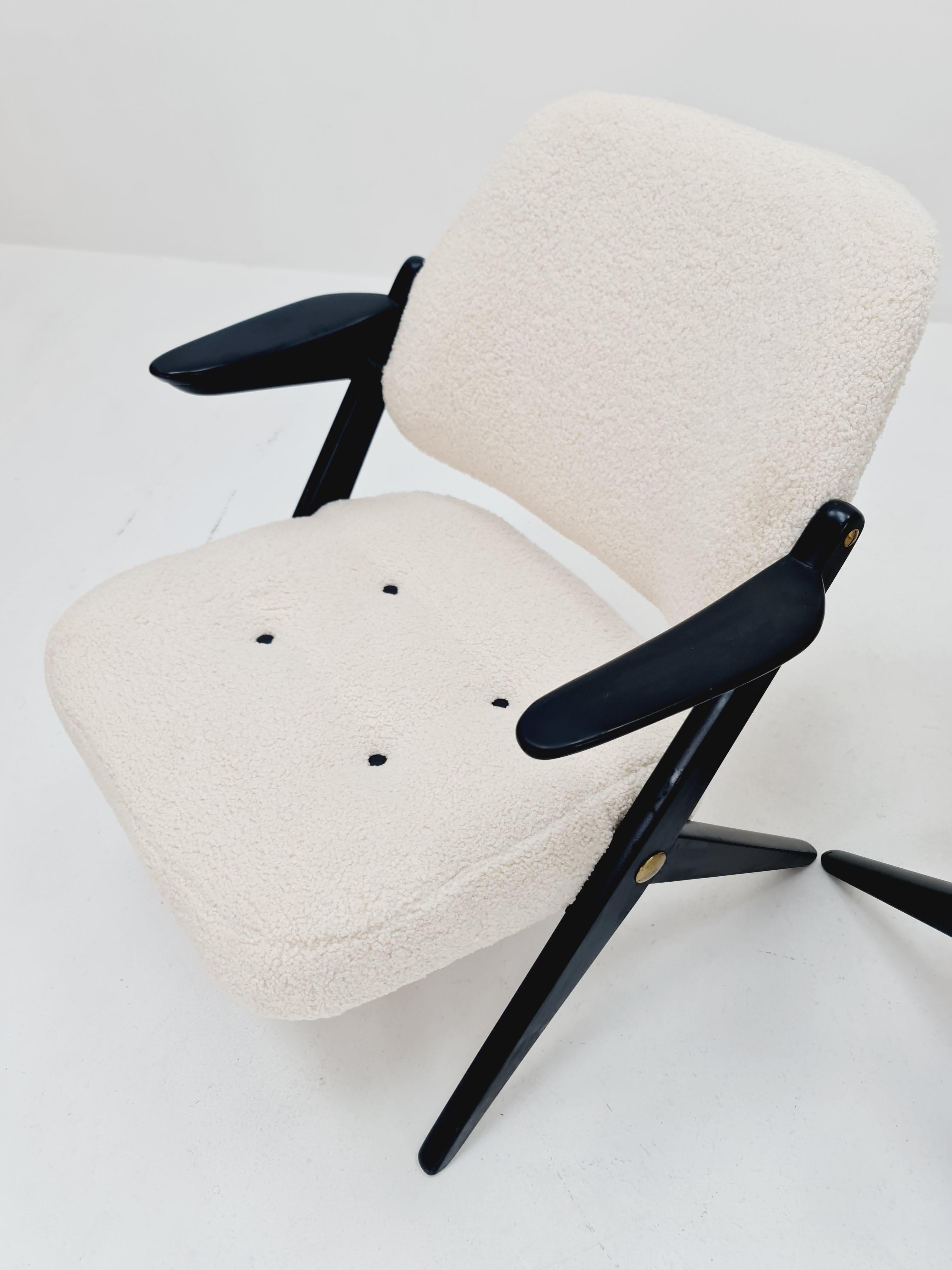 Suédois 2 fauteuils suédois Triva par Bengt Ruda pour Nordiska Kompaniet, années 1960 en vente