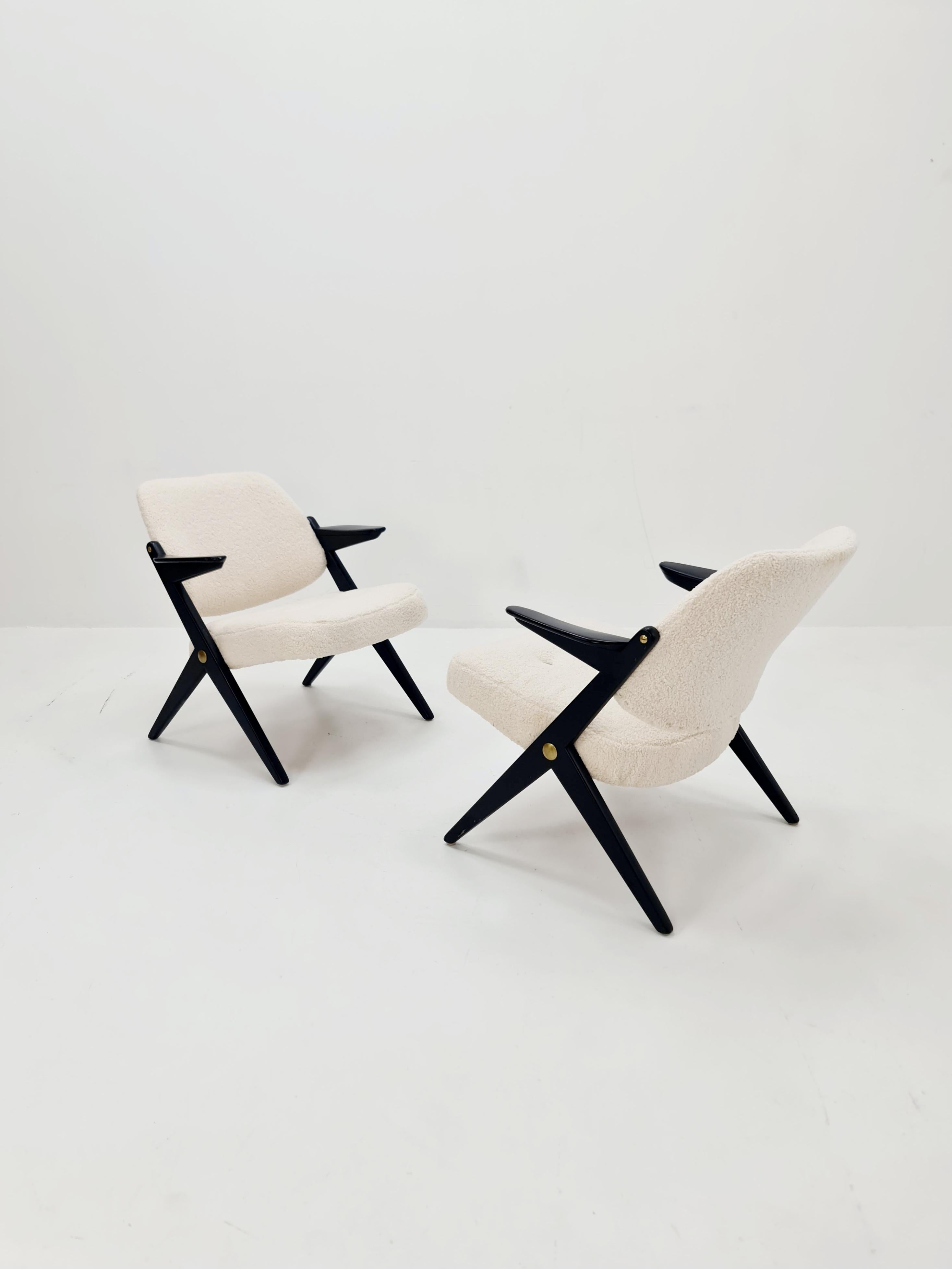 2 fauteuils suédois Triva par Bengt Ruda pour Nordiska Kompaniet, années 1960 en vente 2