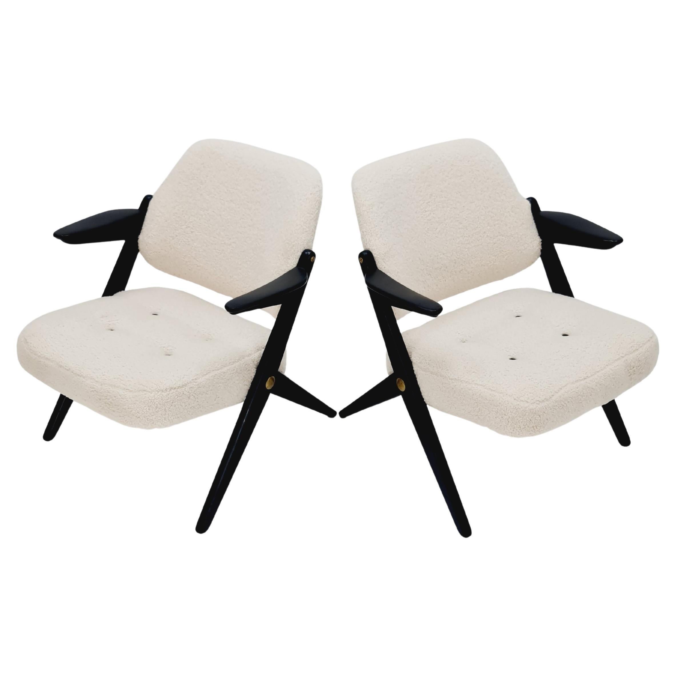 2 Swedish Midcentury armchair Triva by Bengt Ruda for Nordiska Kompaniet 1960s