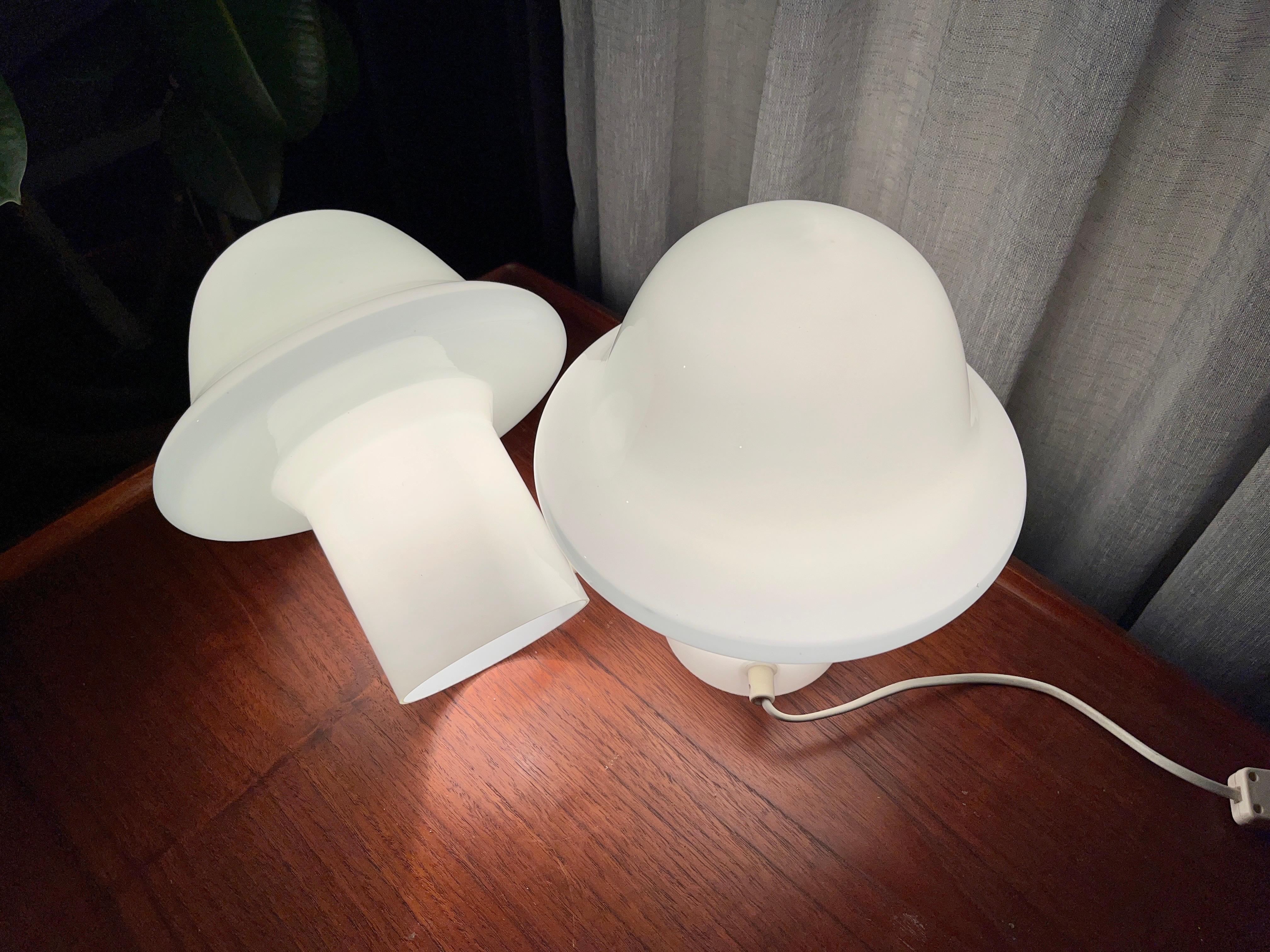 Mid-Century Modern 2 lampes de table de Peill & Putzer en vente