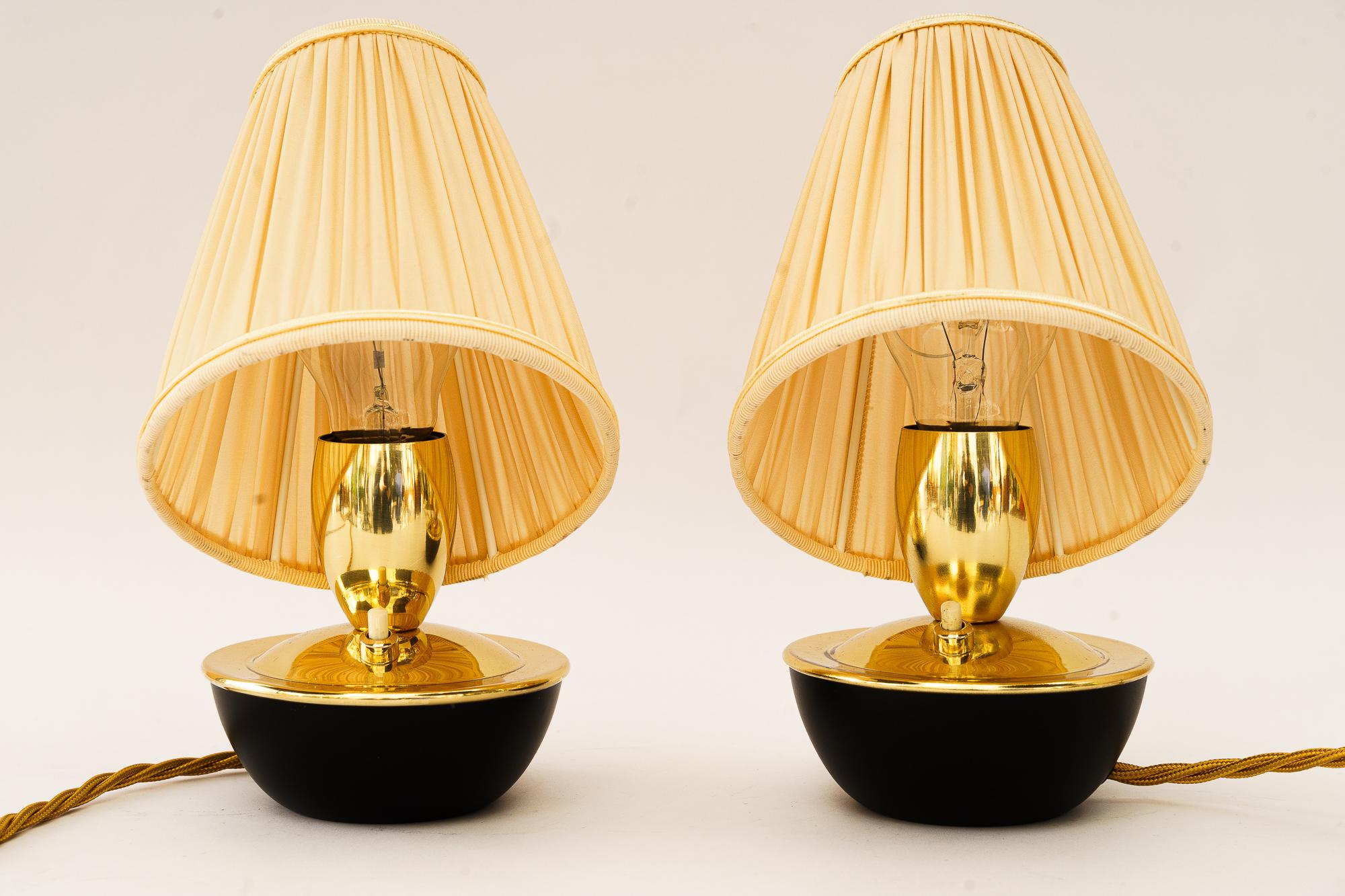 2 Table lamps by rupert nikoll vienna around 1960s For Sale 4
