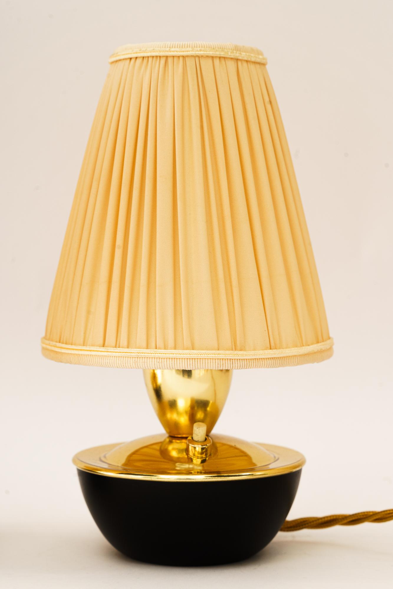 Mid-Century Modern 2 Table lamps by rupert nikoll vienna around 1960s For Sale