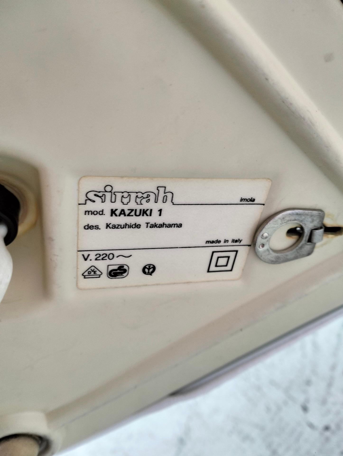 2 Tischleuchten Kazuki von Kazuhide Takahama für Sirrah , 1970er Jahre im Zustand „Gut“ im Angebot in Padova, IT
