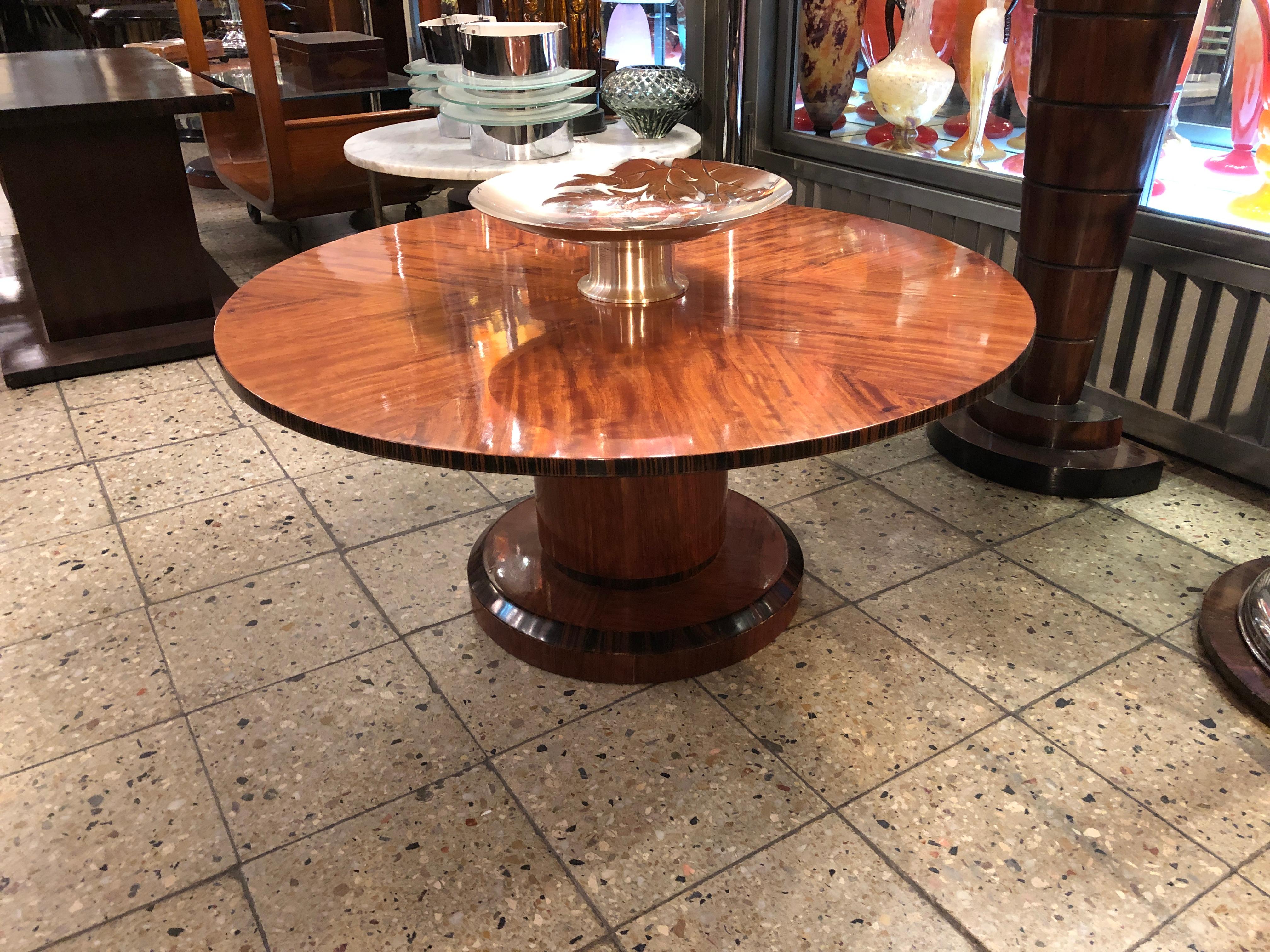 Mid-20th Century 2 Tables in Wood, Art Deco, France, 1930 For Sale