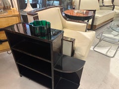 2 Tables with shelves Art Deco in wood , France, 1930