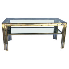 2-Tier Brass
Chrome Coffee Table by Romeo Rega Vintage 2-Tier Brass
Chrome Coffee Table by Romeo Rega