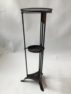 2-Tier Italian Tole Drink Table