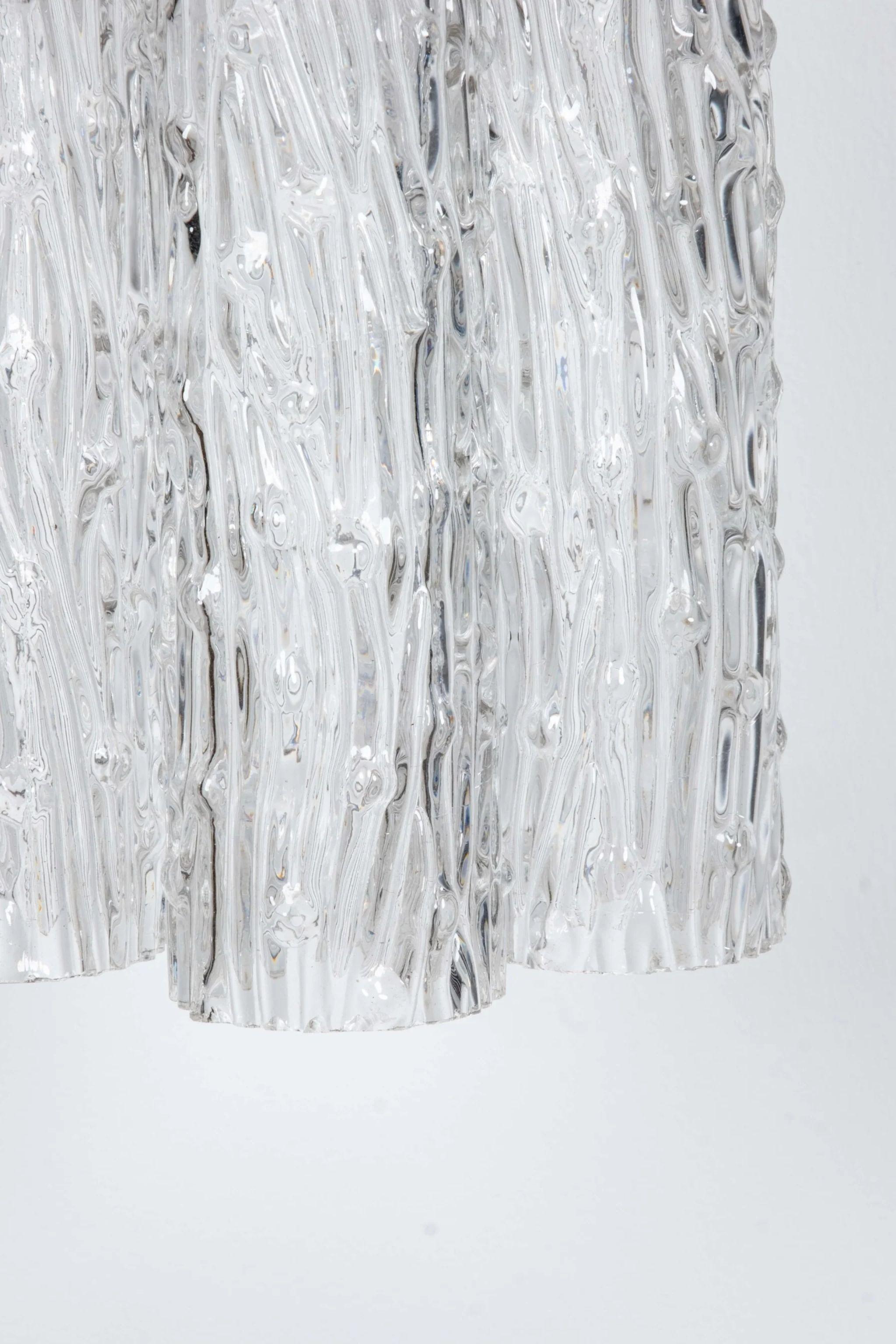 Lámpara Tronchi de cristal de Murano 