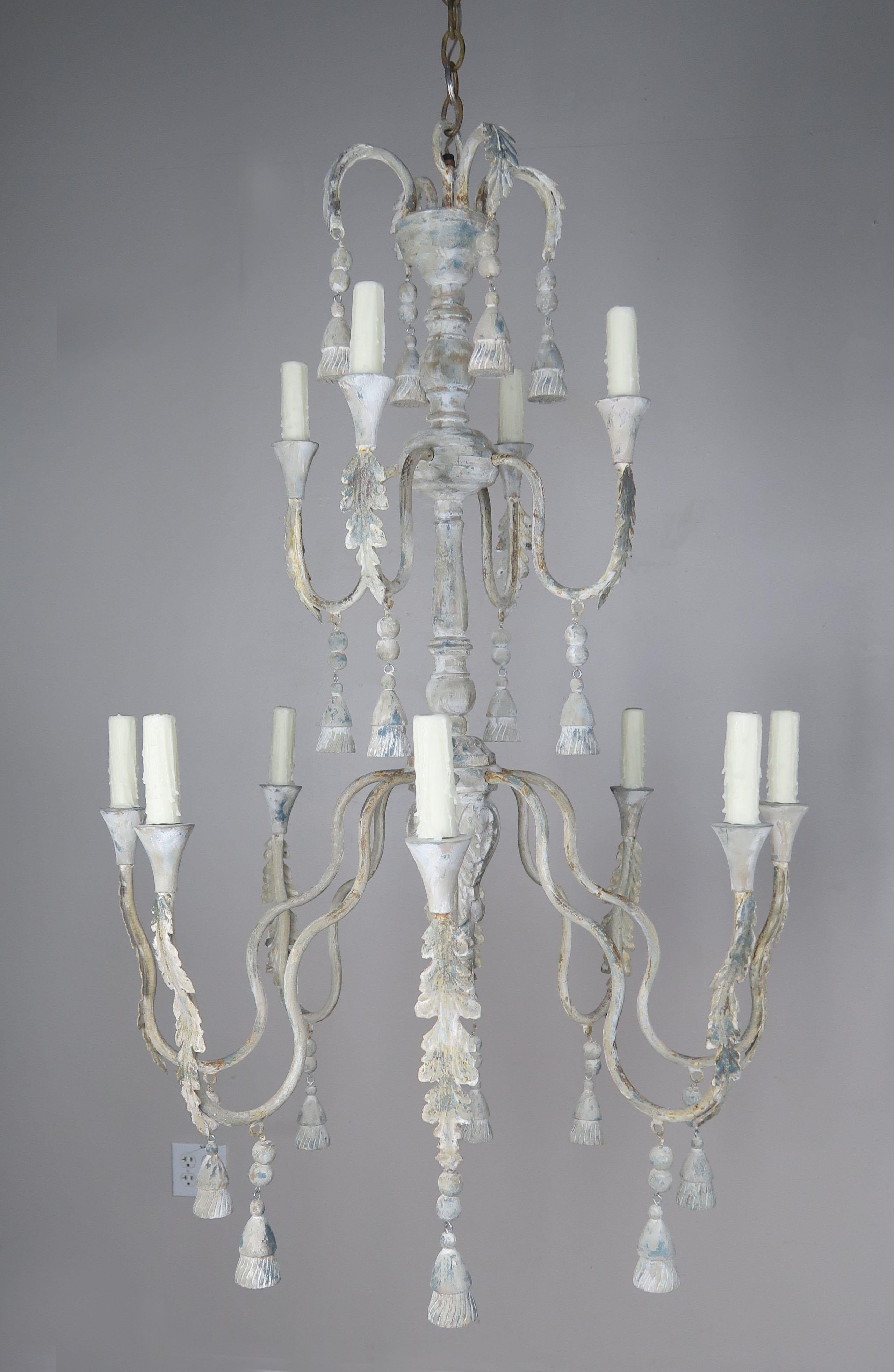 painted chandeliers