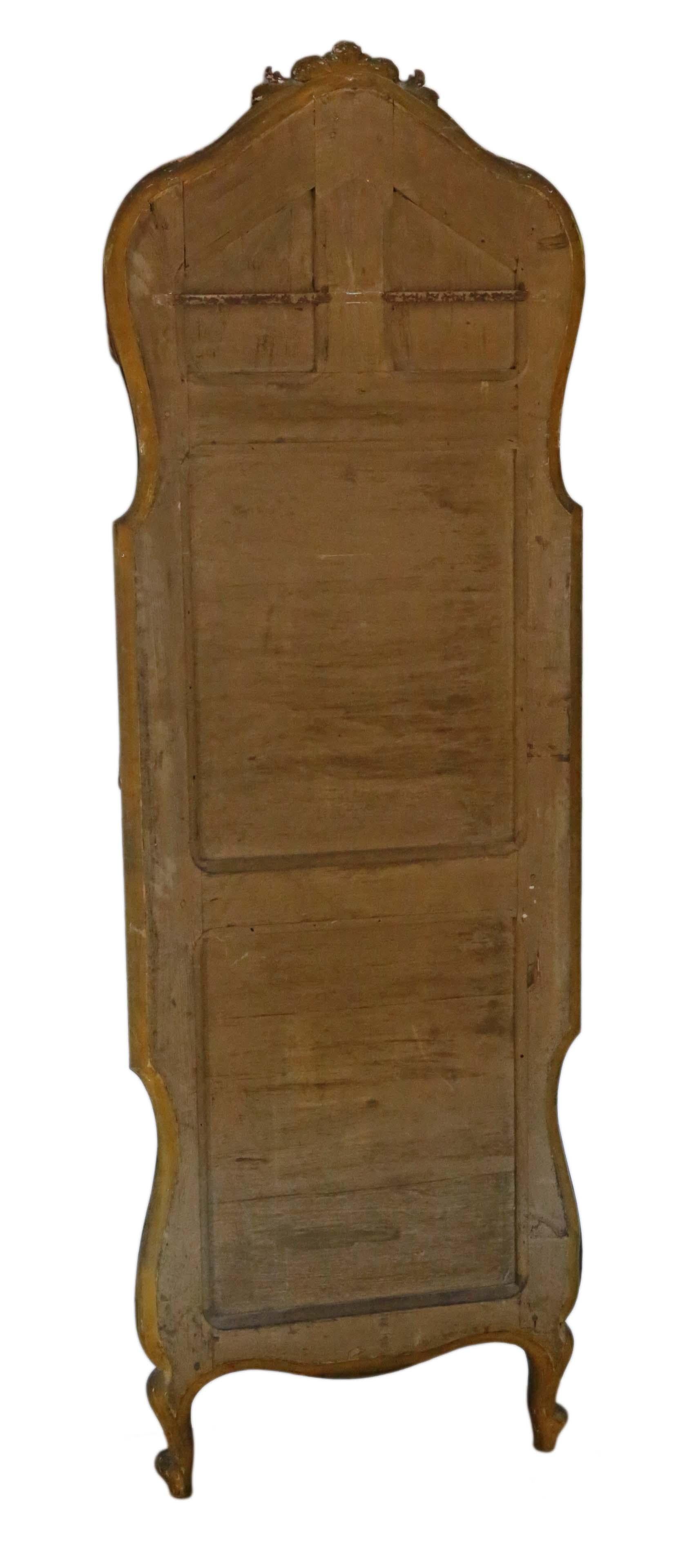 2-Tone Gilt Full Height Wall Floor Mirror 5