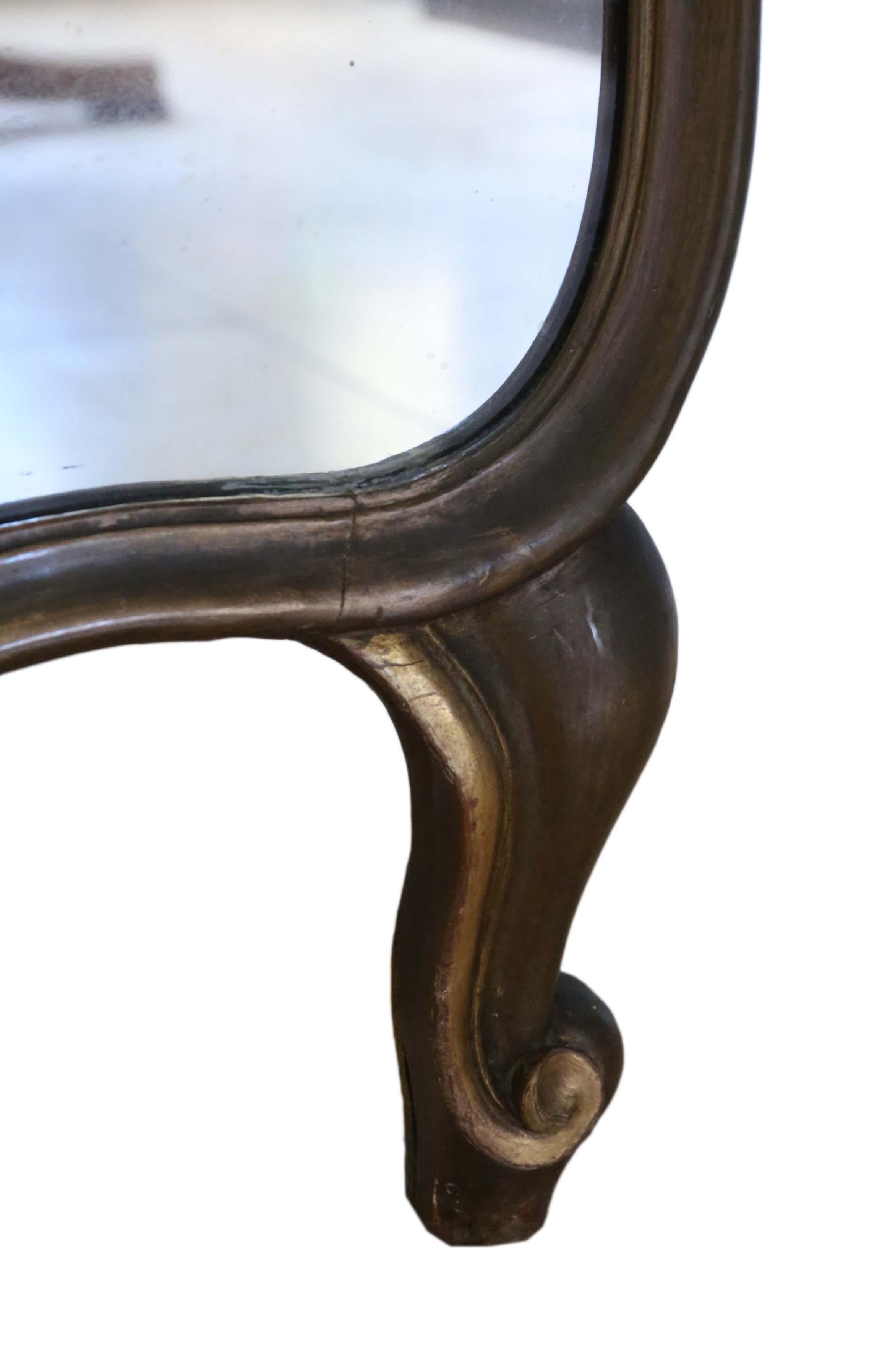 2-Tone Gilt Full Height Wall Floor Mirror 1