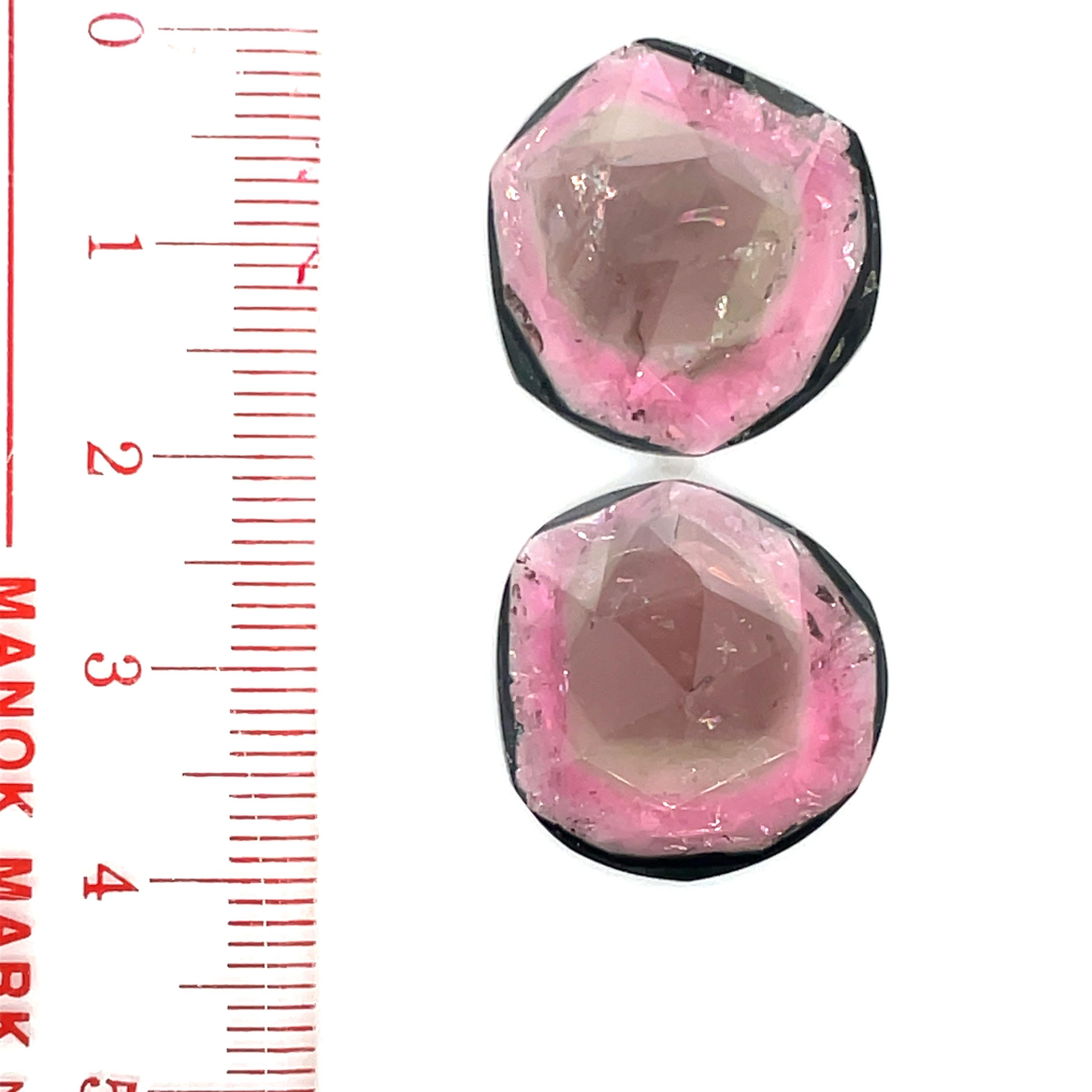 2 Tourmalines Matching Pair Cts 18.77 For Sale 1