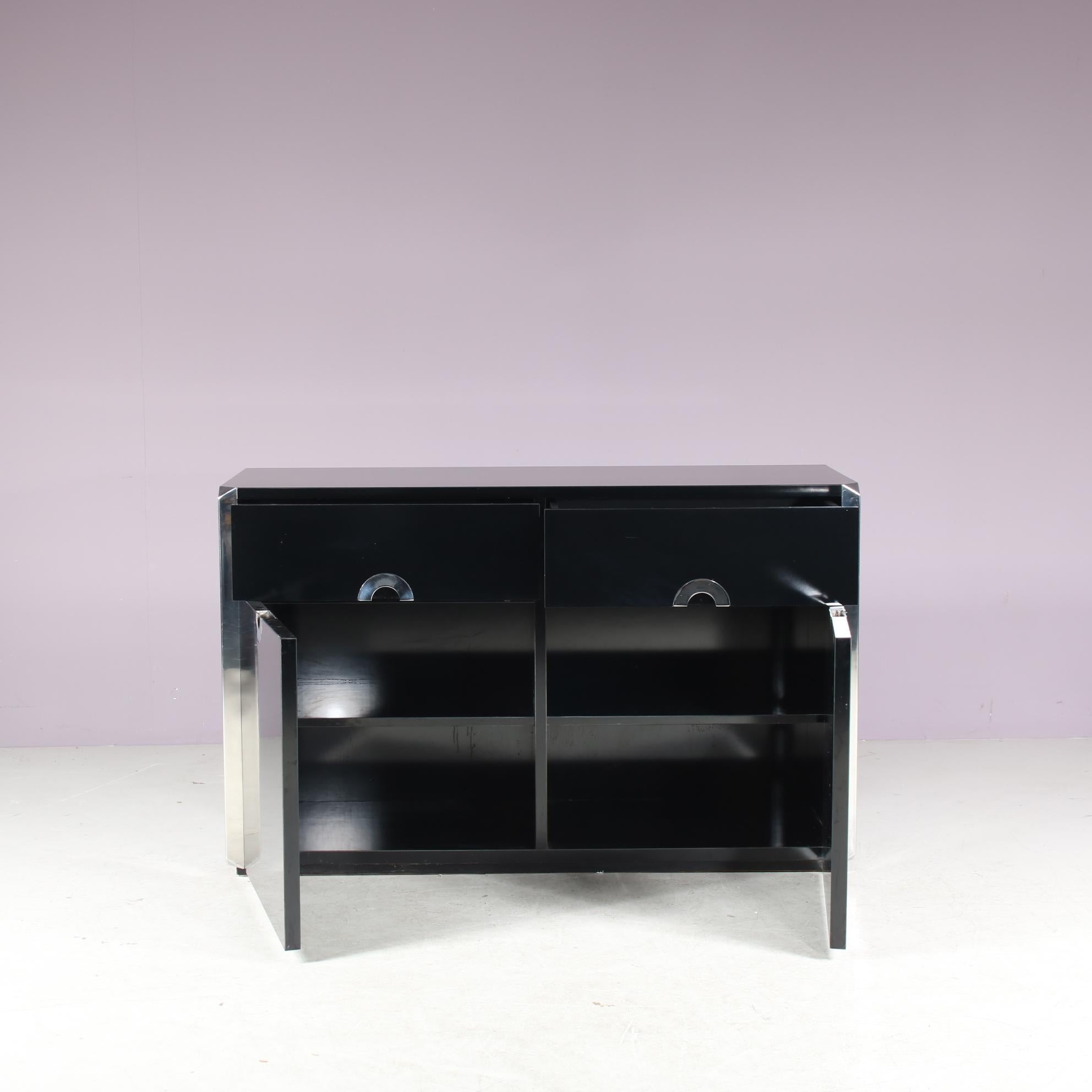 2-Unit Sideboard by Willy Rizzo for Mario Sabot, Italy 1970 In Good Condition In Wilnis, UT
