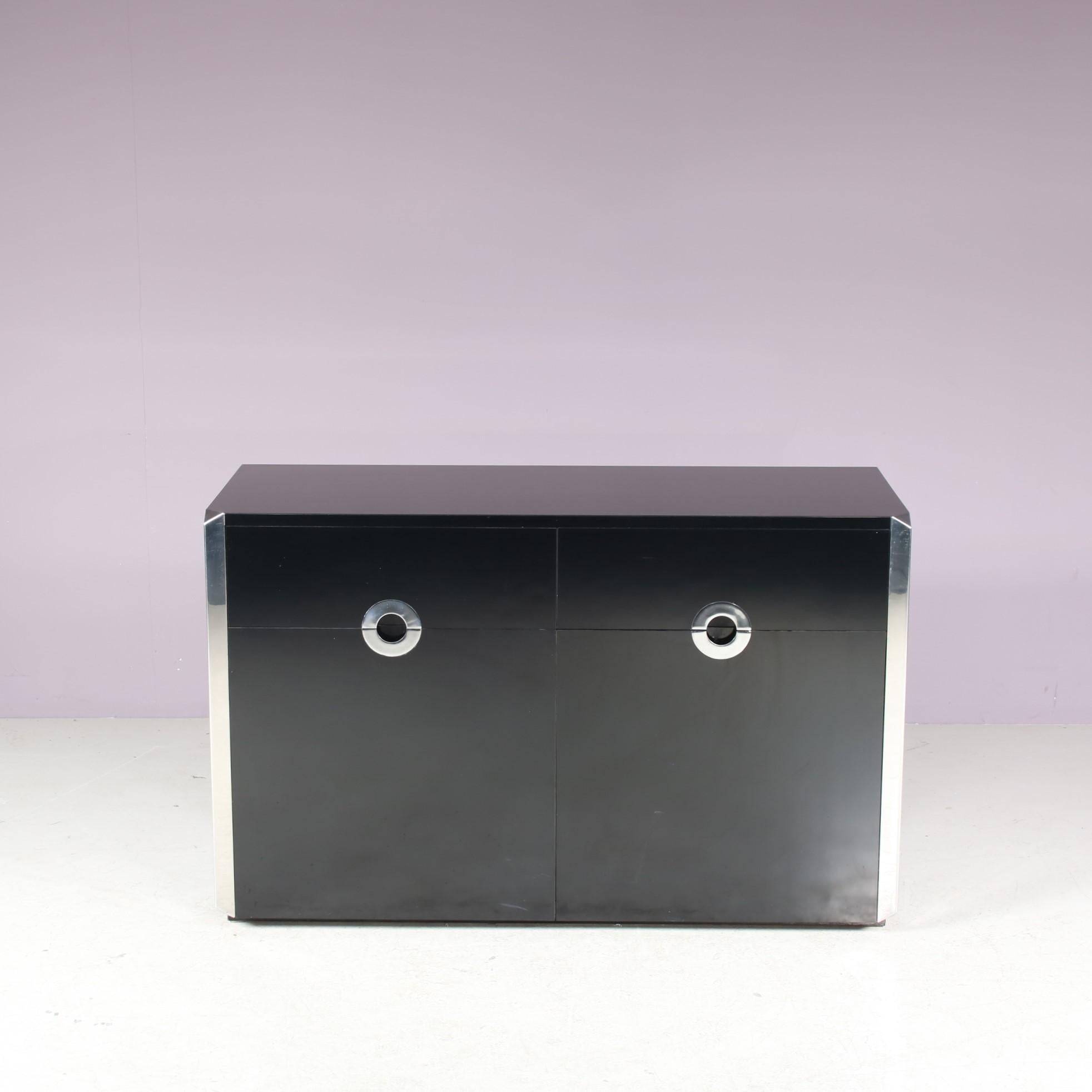 Late 20th Century 2-Unit Sideboard by Willy Rizzo for Mario Sabot, Italy 1970